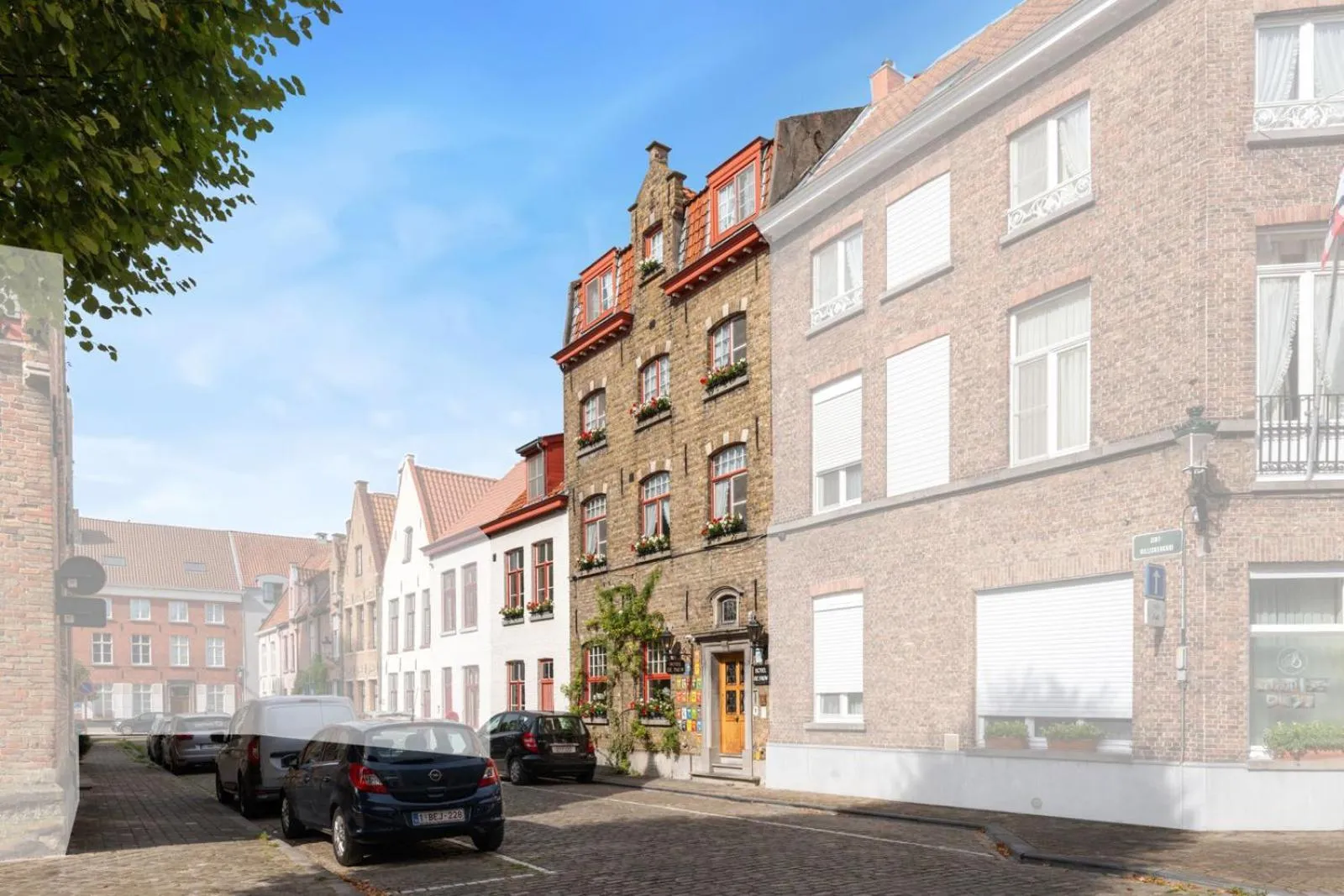 Facade/entrance in Hotel de Pauw