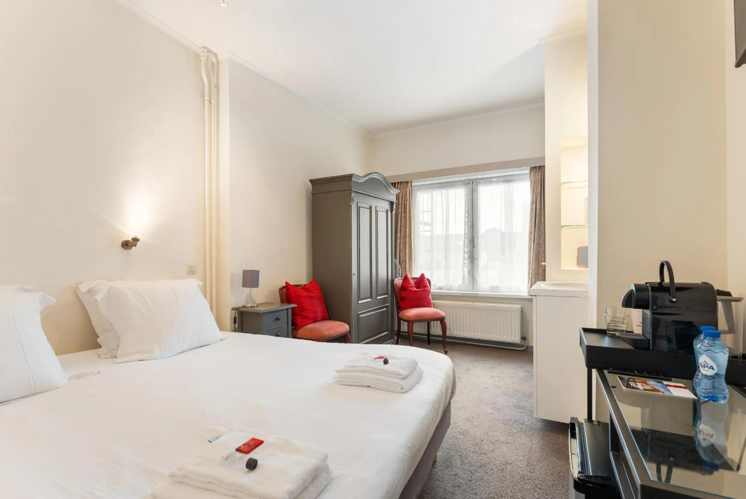 Bed in Hotel de Pauw