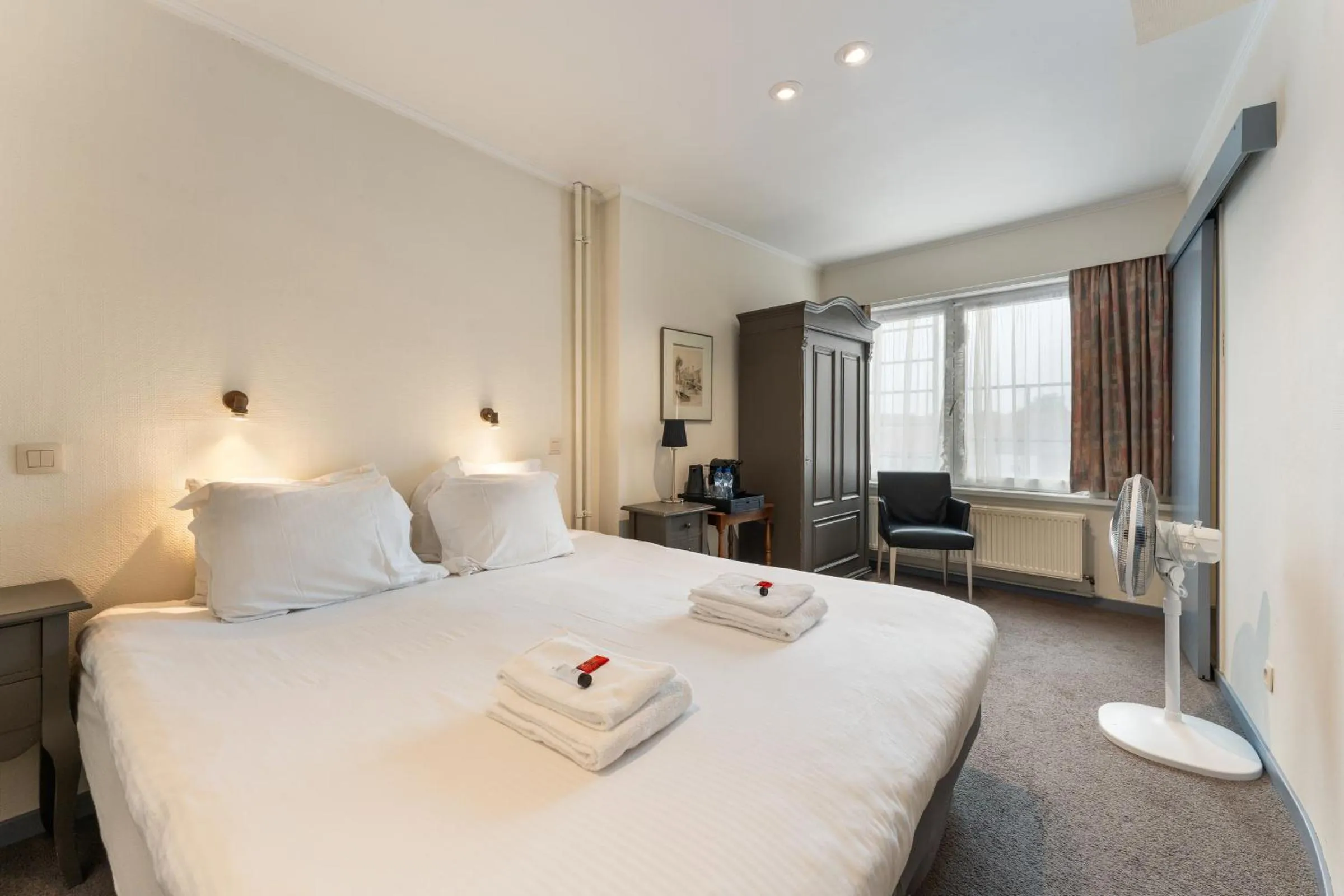 Bed in Hotel de Pauw