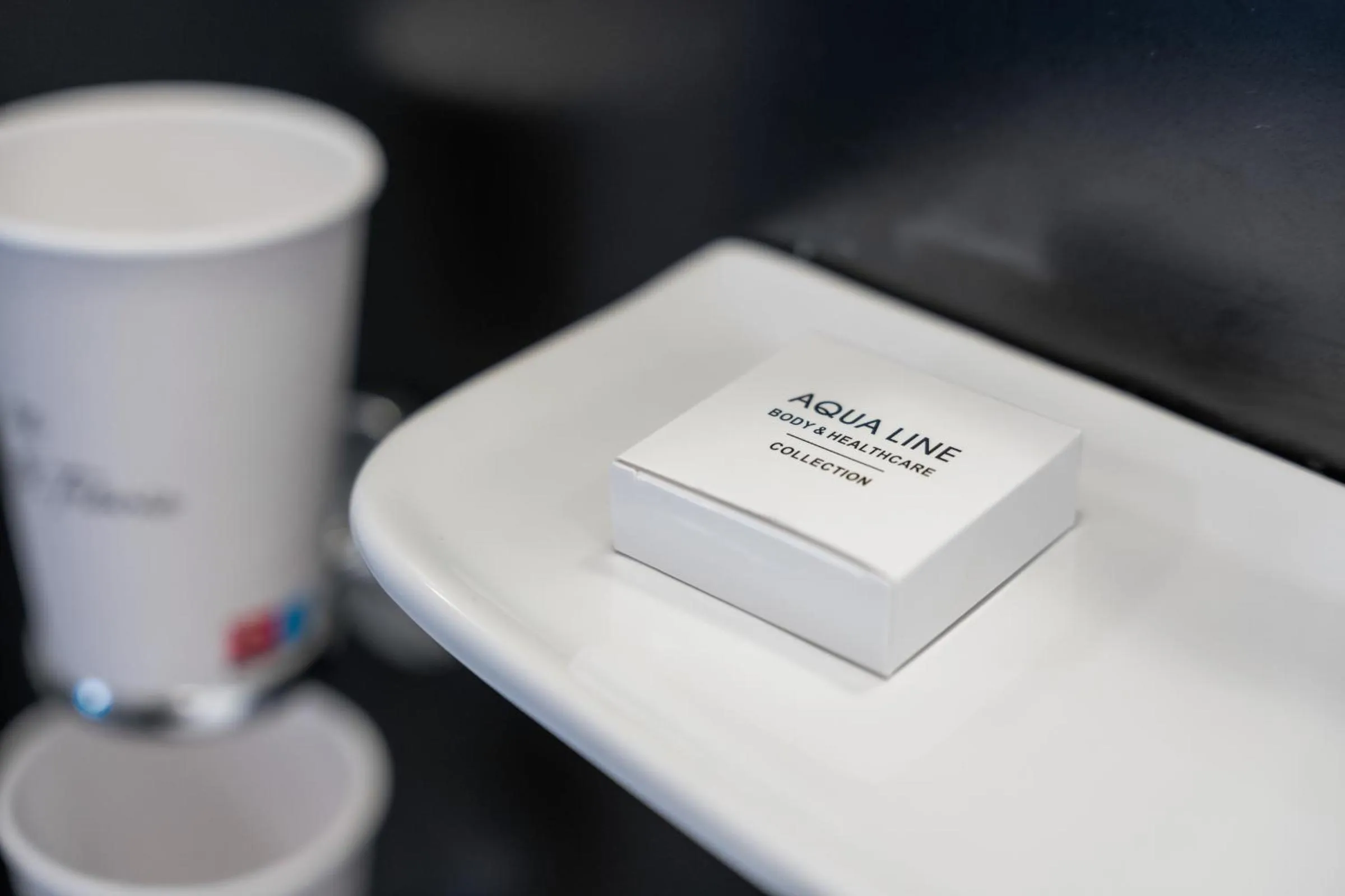 Text overlay in Hotel de Pauw