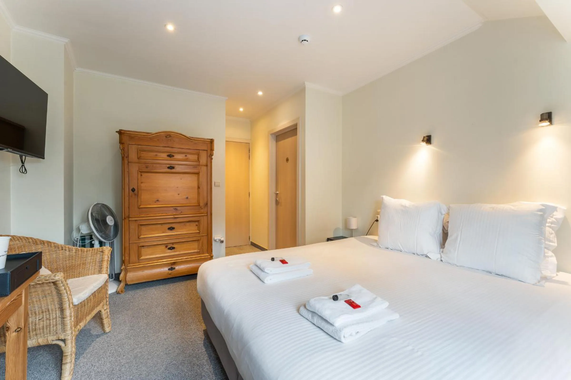 Bed in Hotel de Pauw