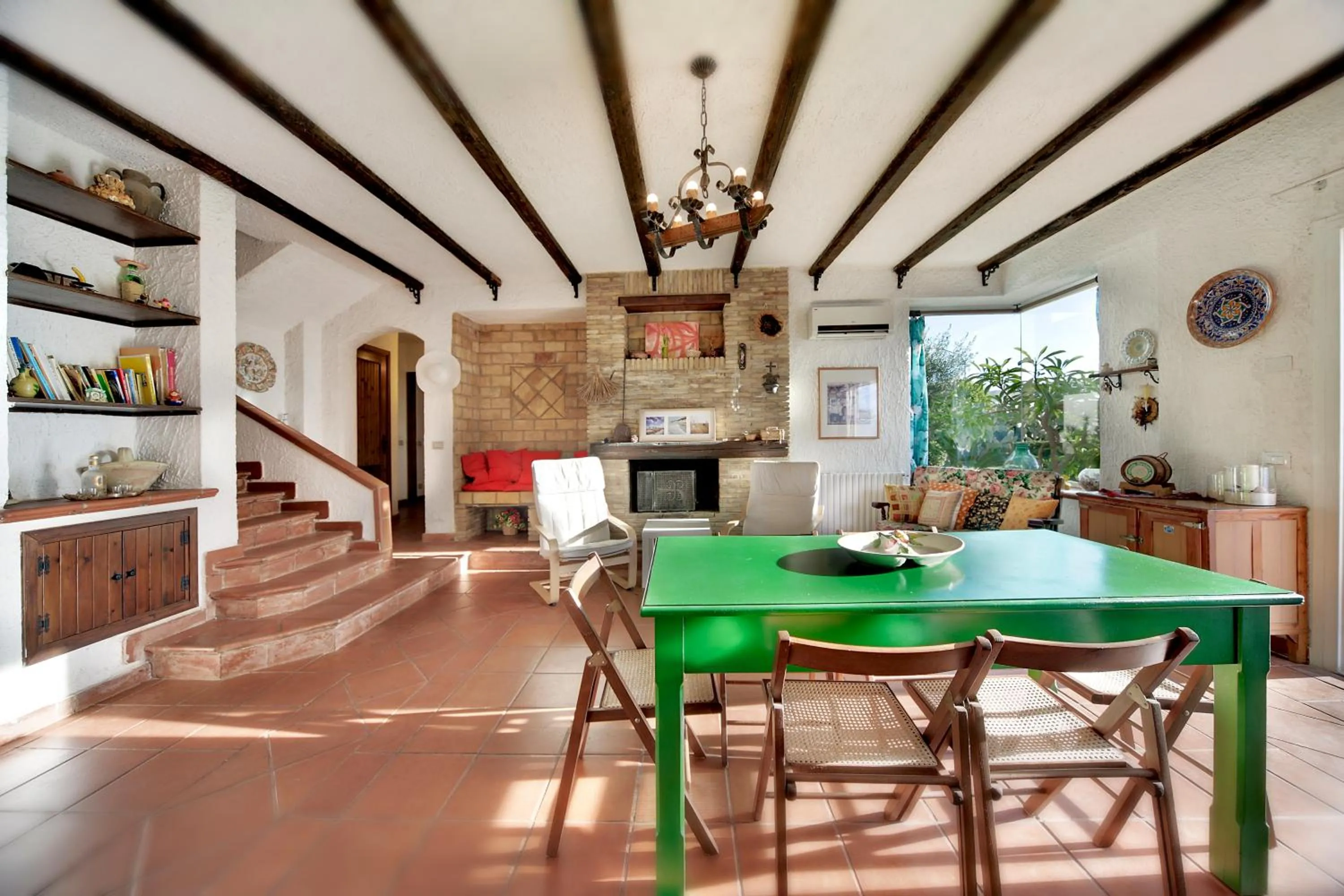 Living room in Villa Palma
