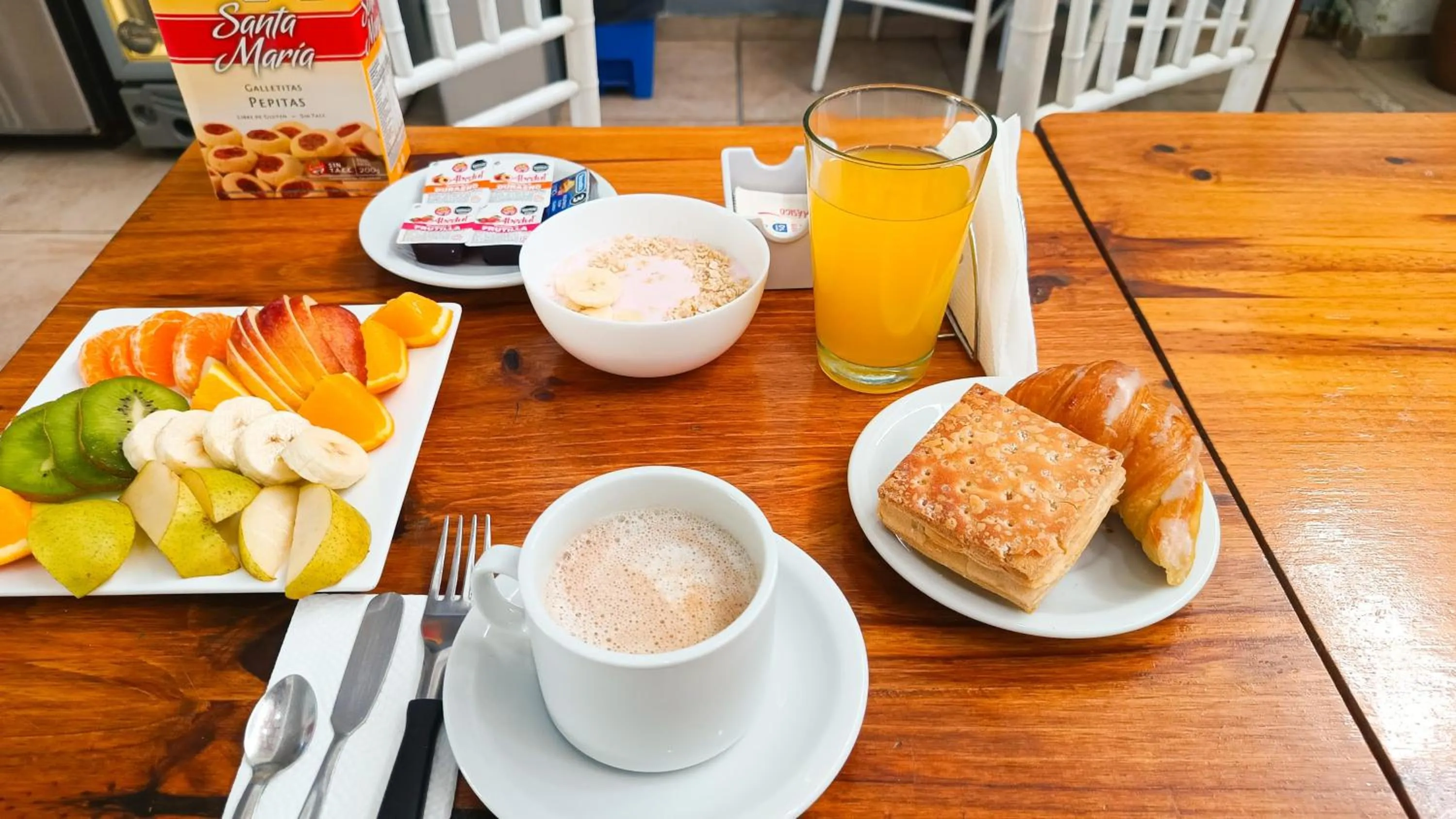Breakfast in Hotel Estrella Andina