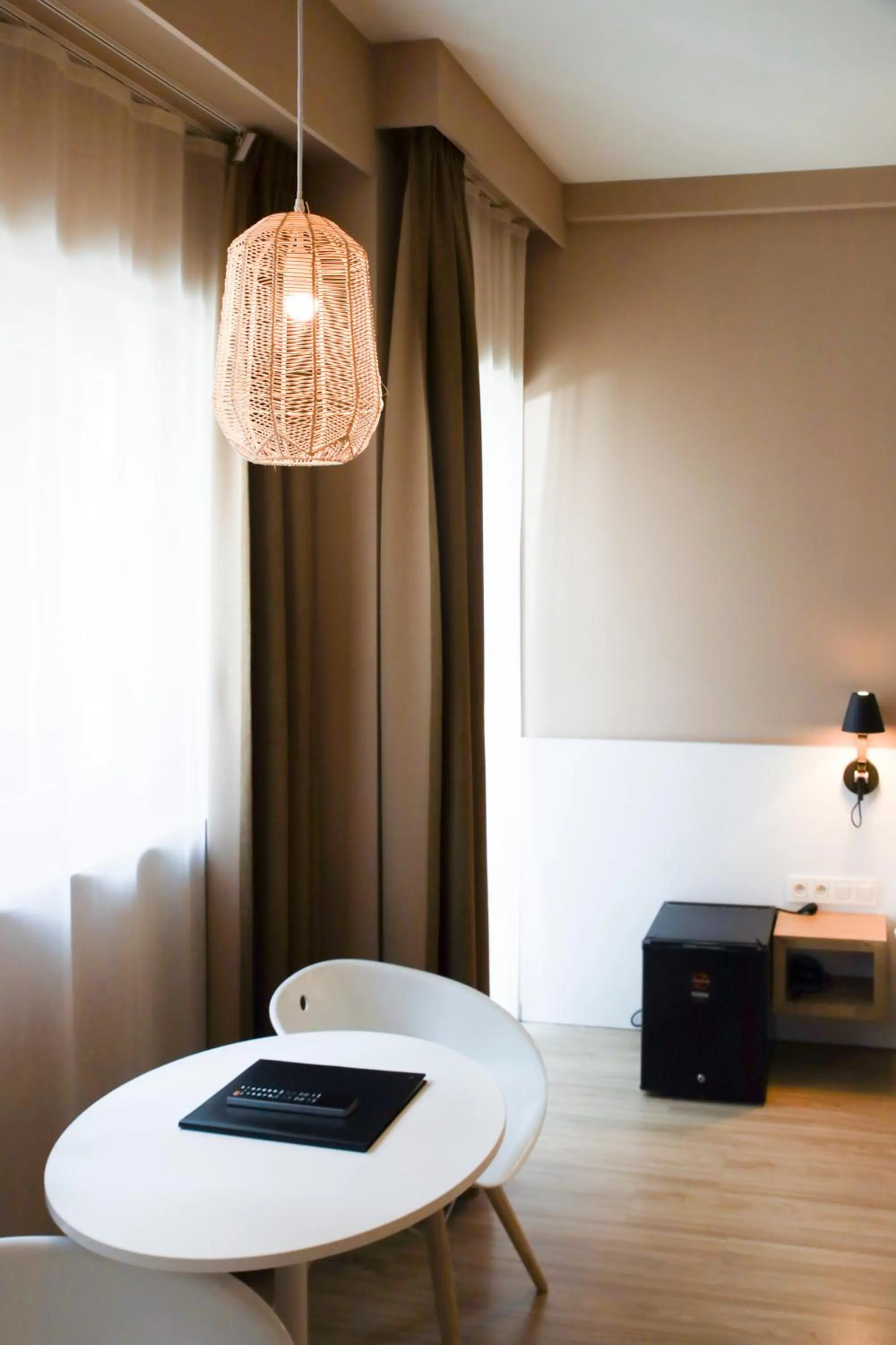 Seating area in Alfa Inn