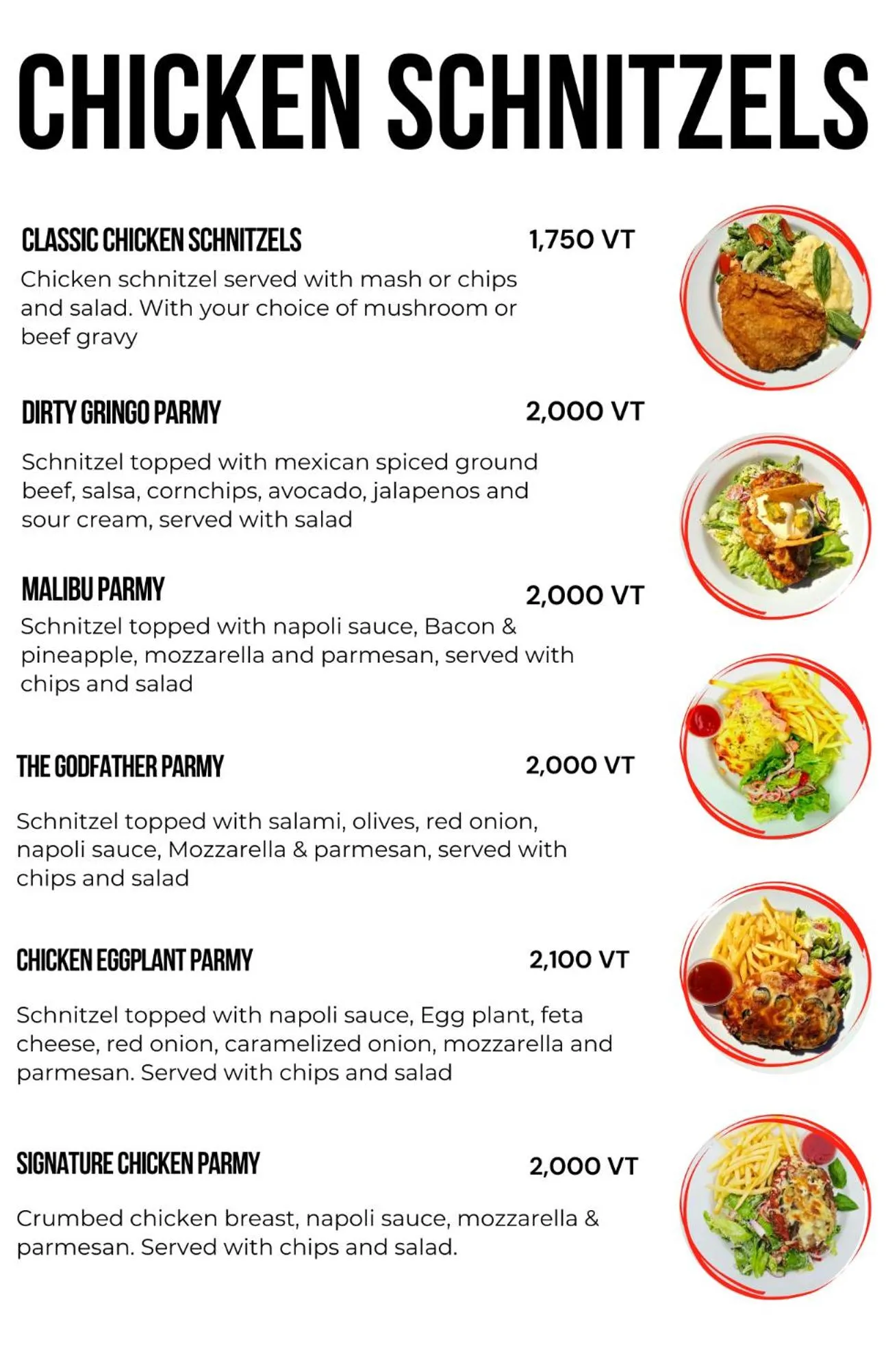 Food and drinks in Retreat Seaside