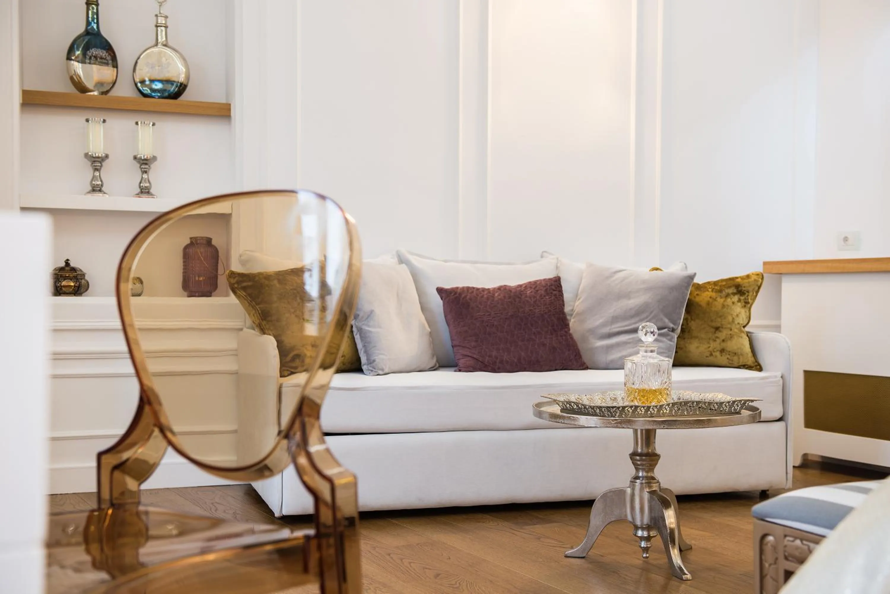 Living room in Casa Kallergi