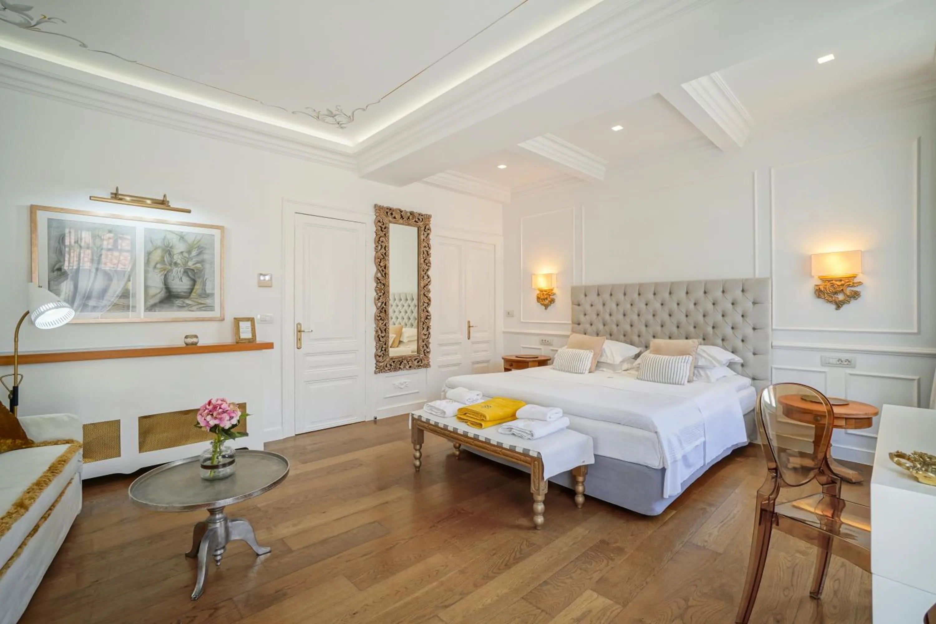 Bedroom, Bed in Casa Kallergi