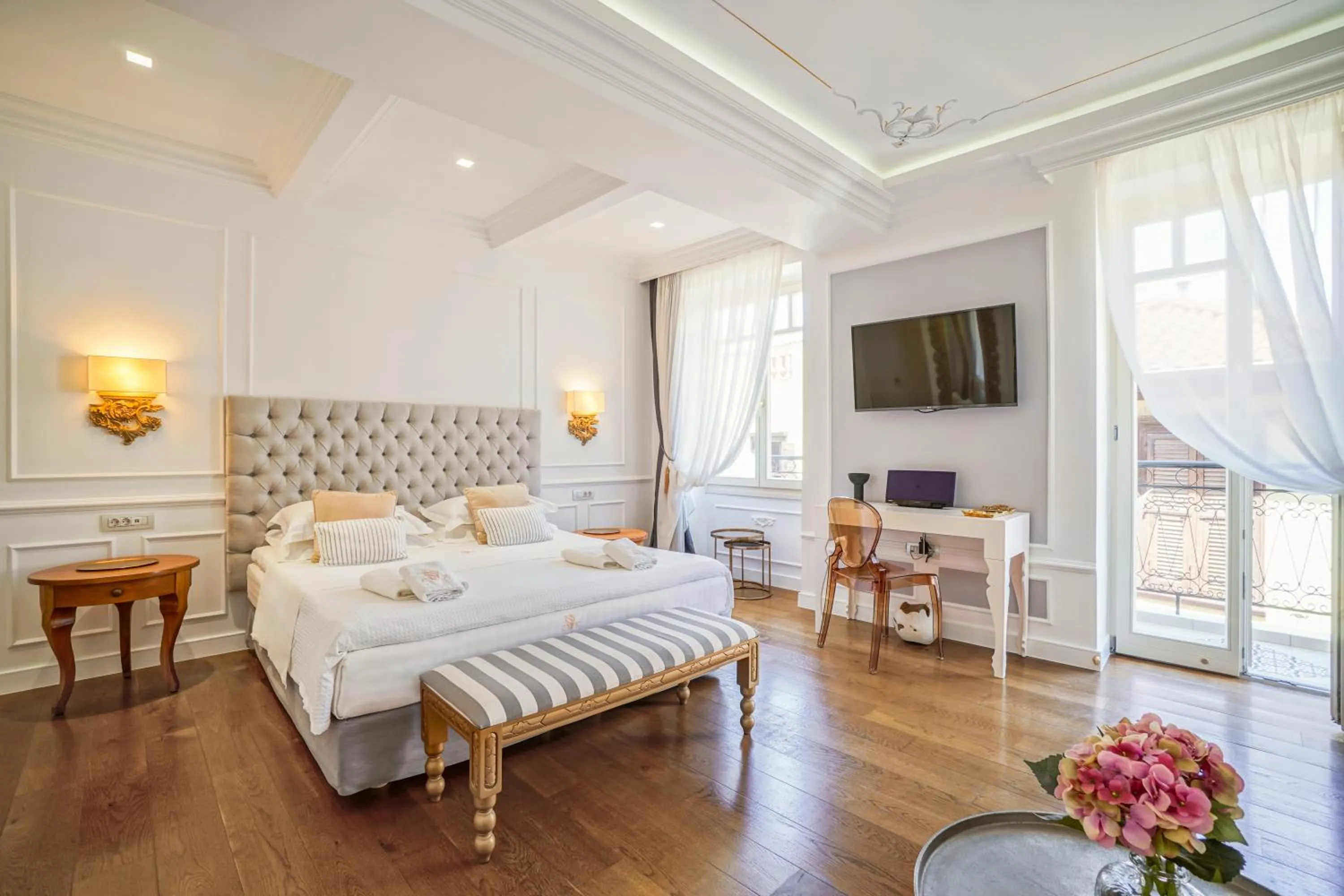 Bedroom, Bed in Casa Kallergi