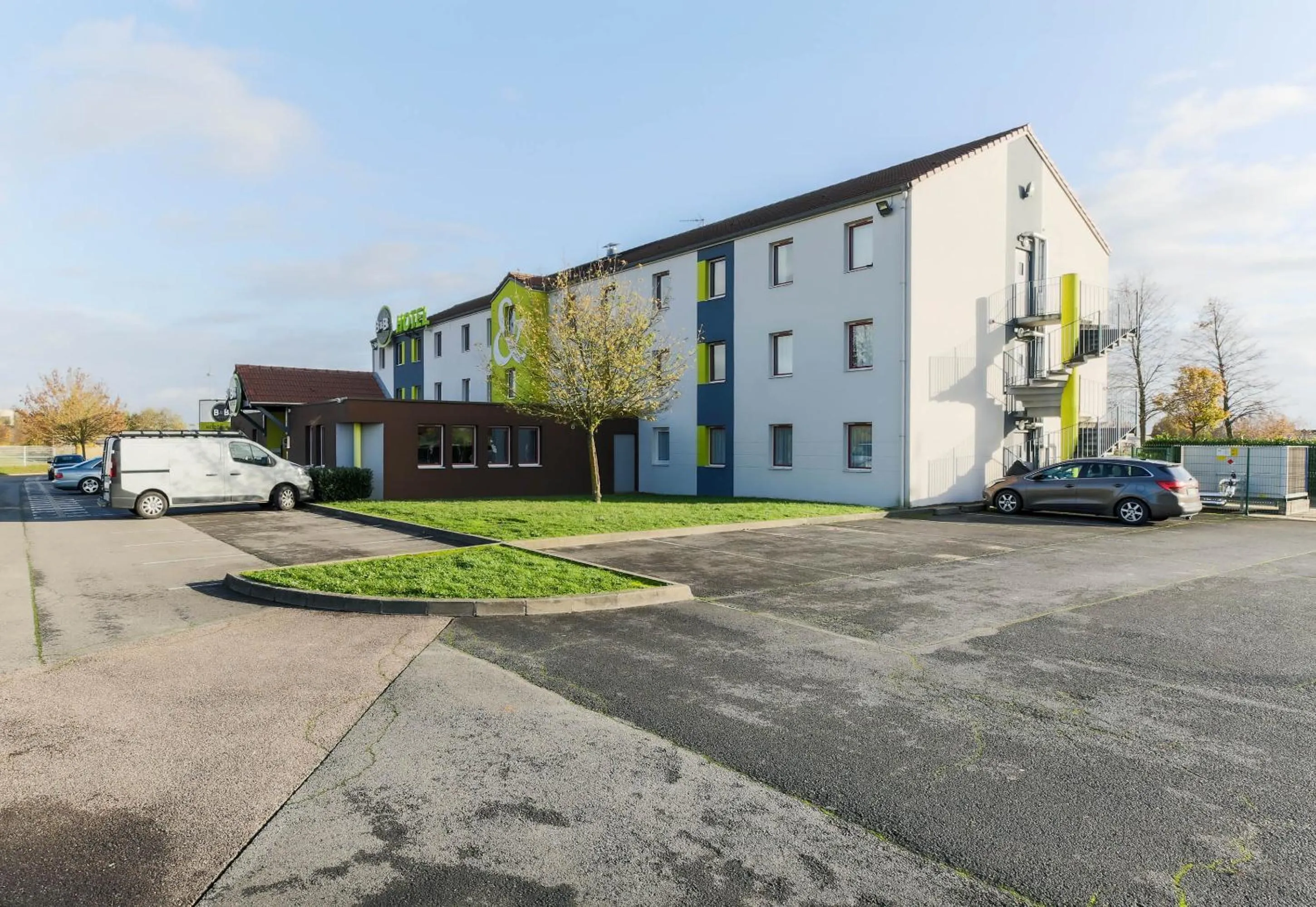 Property building in B&B HOTEL Metz Semécourt