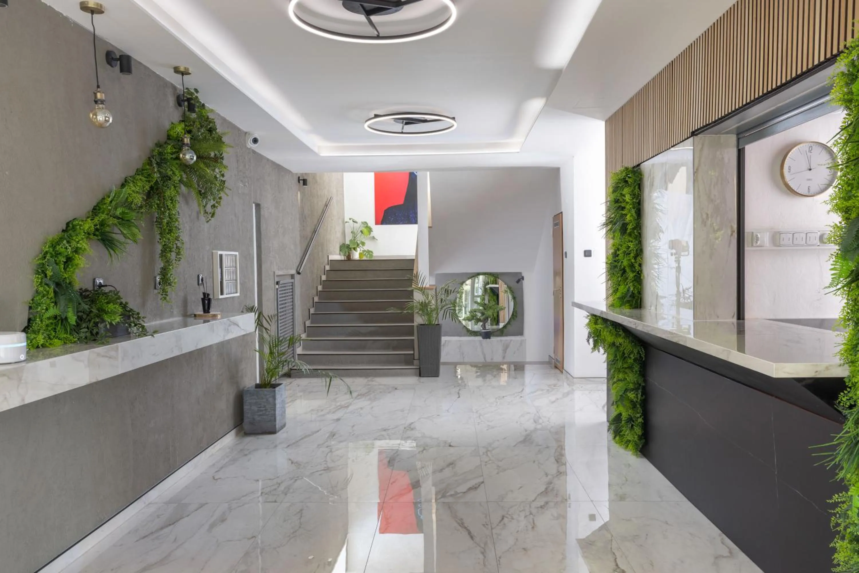 Lobby or reception in Hotel AMITY