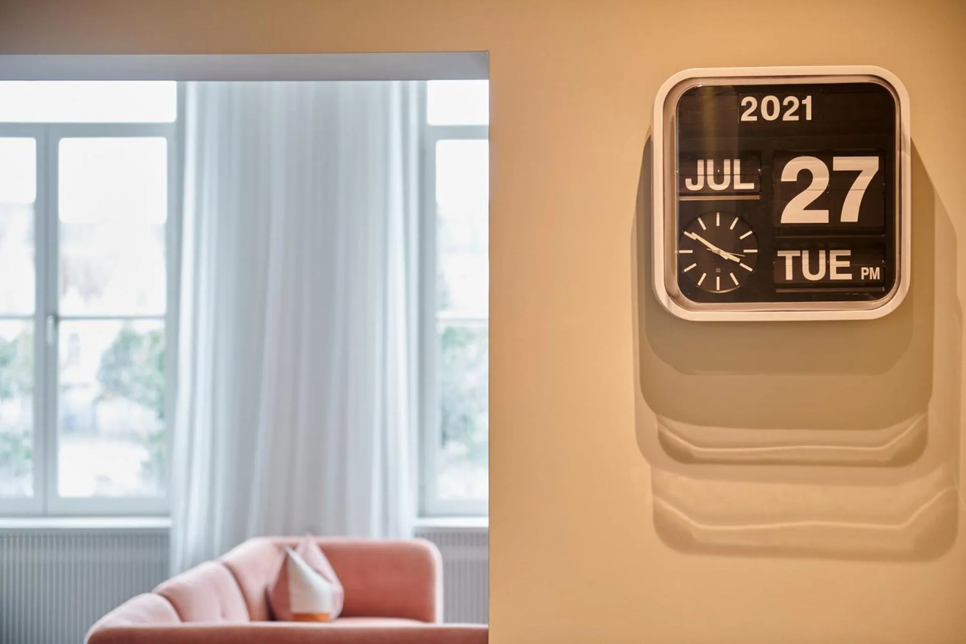 Seating area in Hotel Portinari