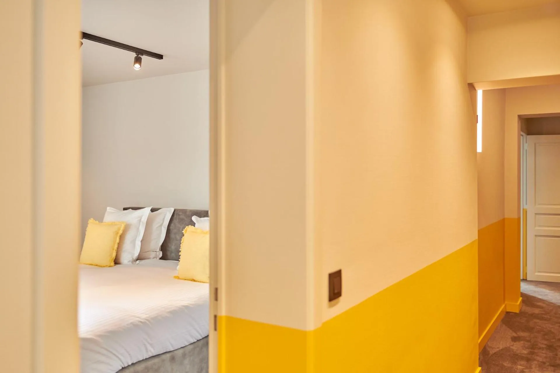 Bedroom, Bed in Hotel Portinari