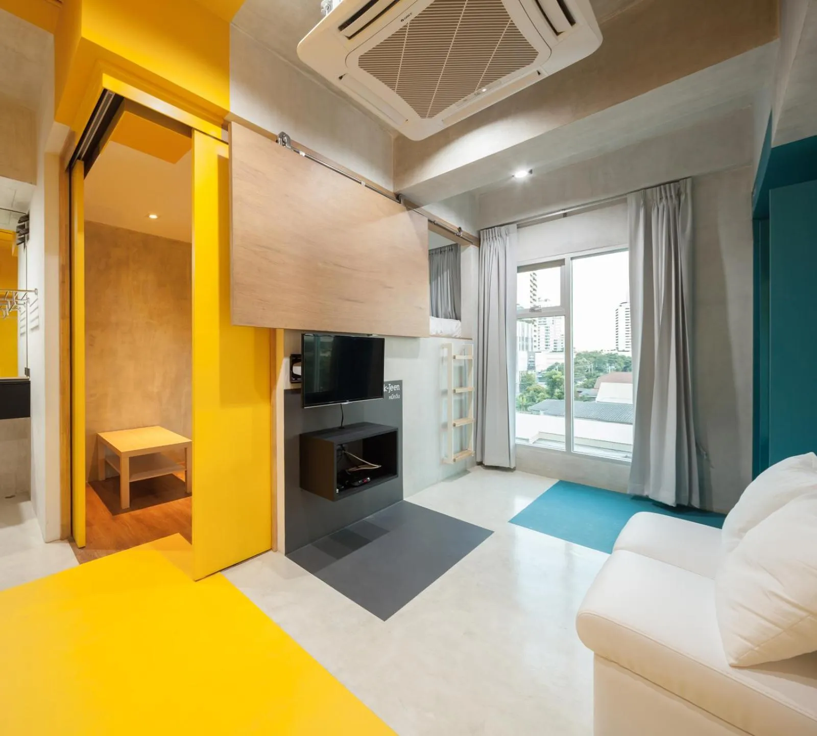 TV and multimedia, Bed in BoB Hostel บ็อบโฮสเทล