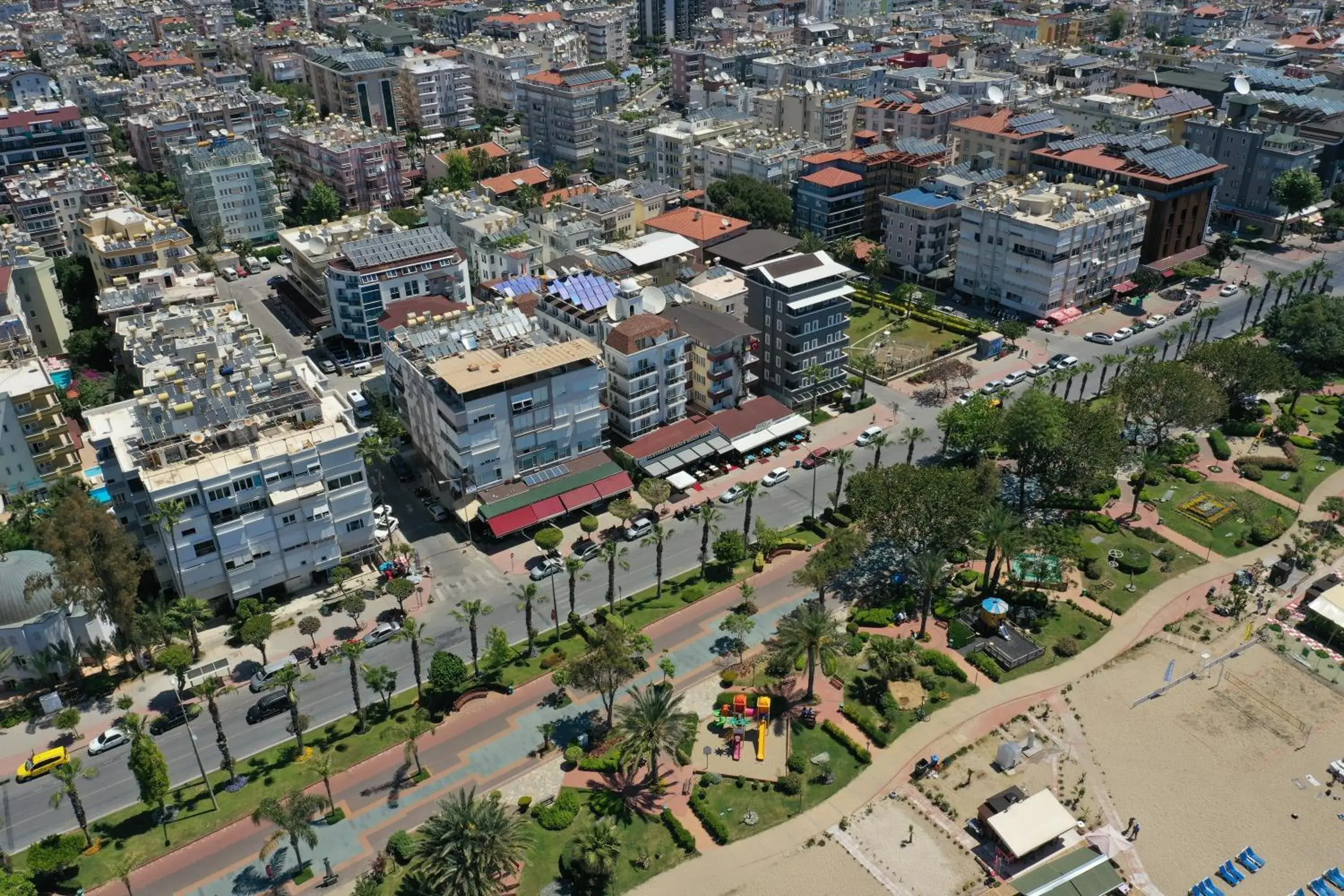 Bird's eye view, Bird's-eye View in Cleopatra Golden Beach Hotel