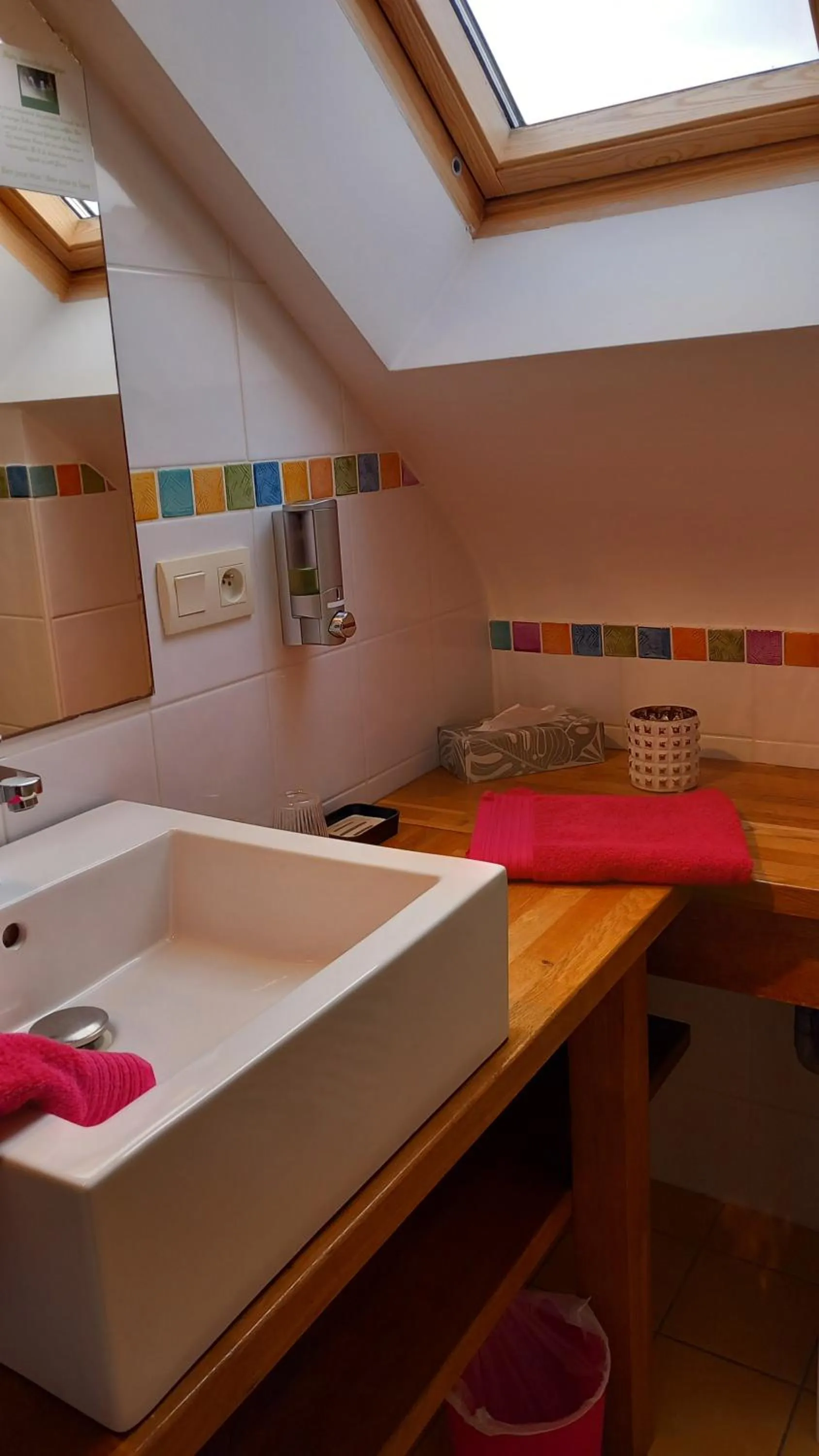 Bathroom in Les chambres du Manoir de Kerhel