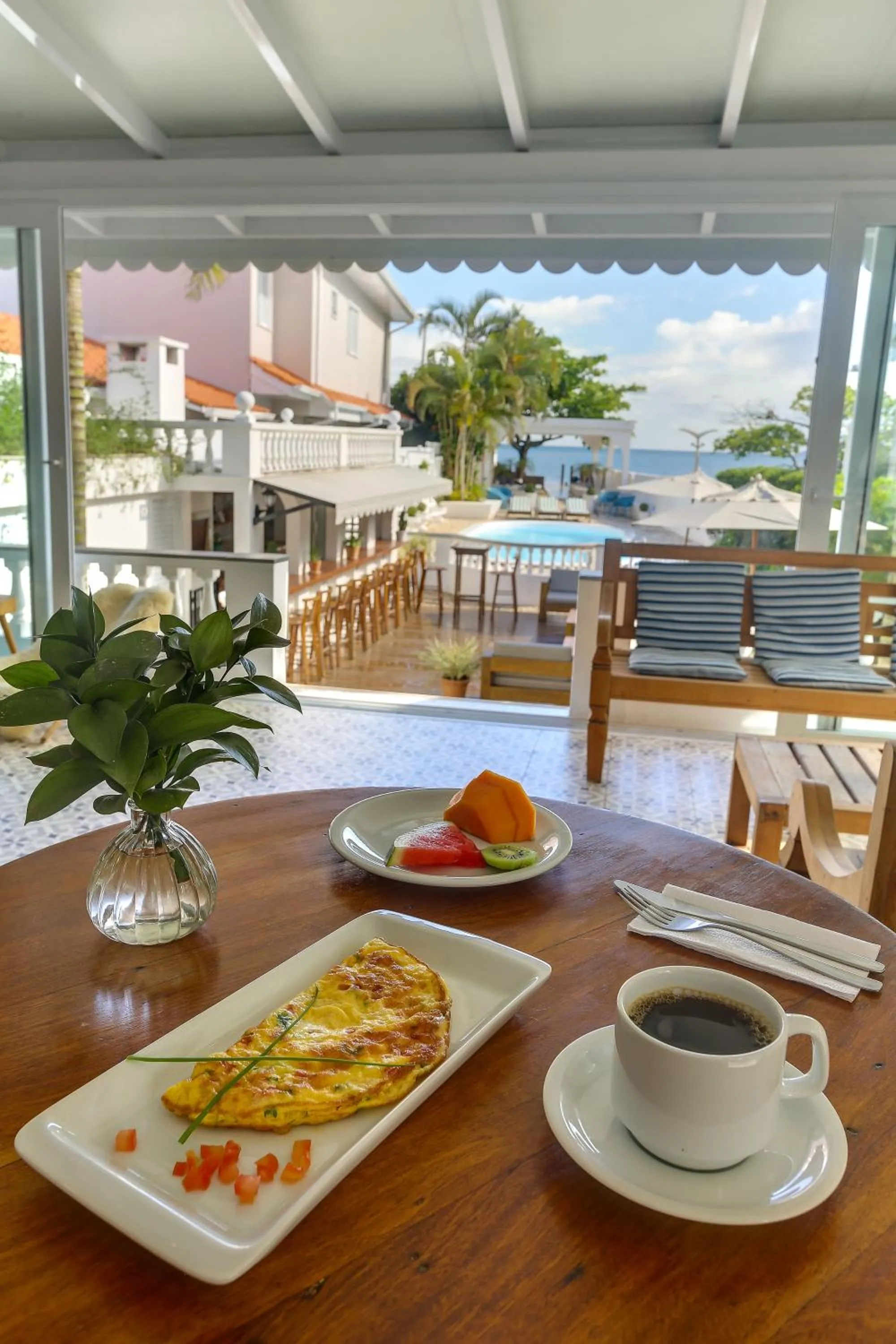 Breakfast in Solar Beach Hotel
