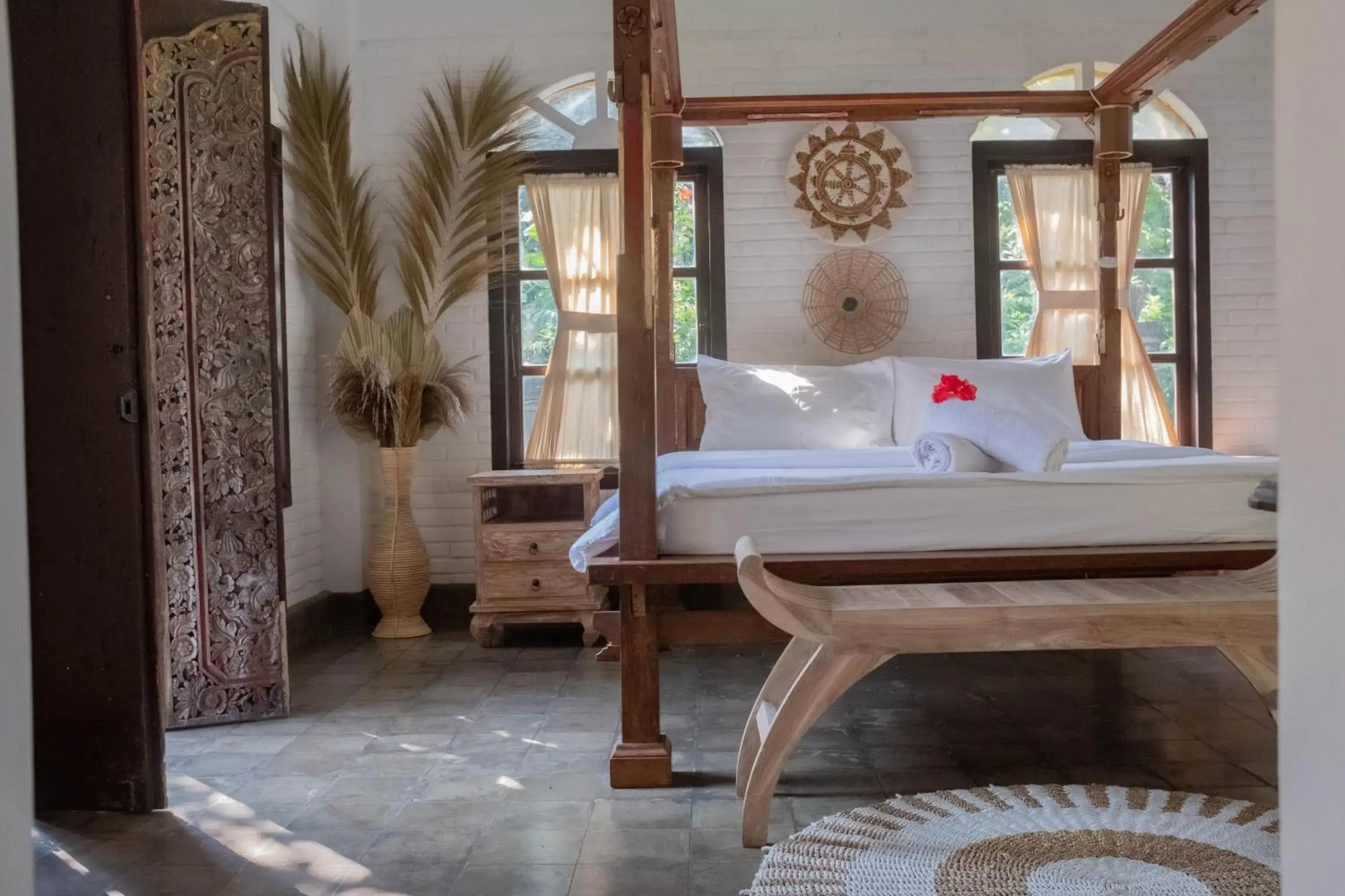 Double Room with Terrace in Bramasa Ubud Guest House Double Room with Terrace in Bramasa Ubud Guest House