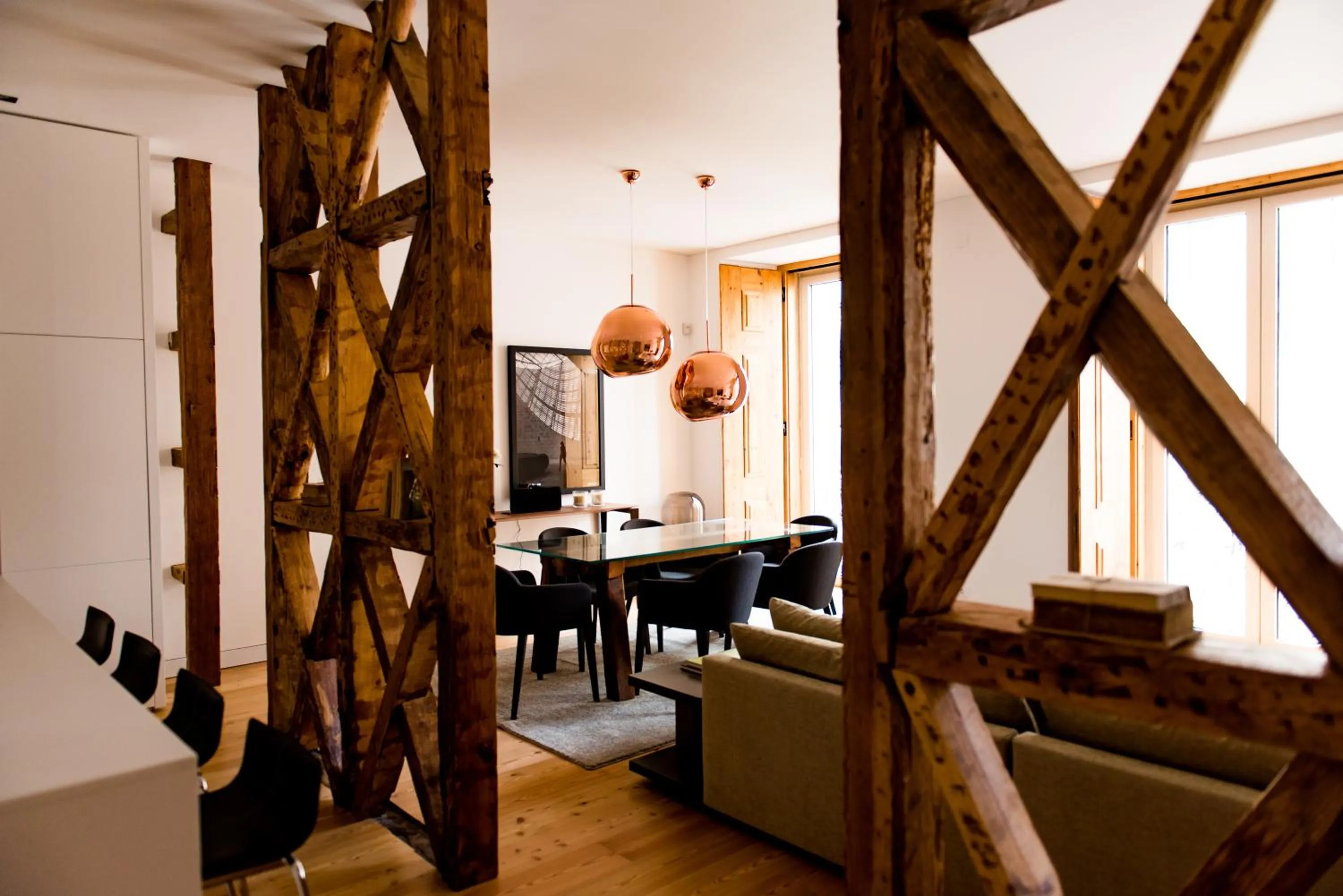 Kitchen or kitchenette in Flora Chiado Apartments