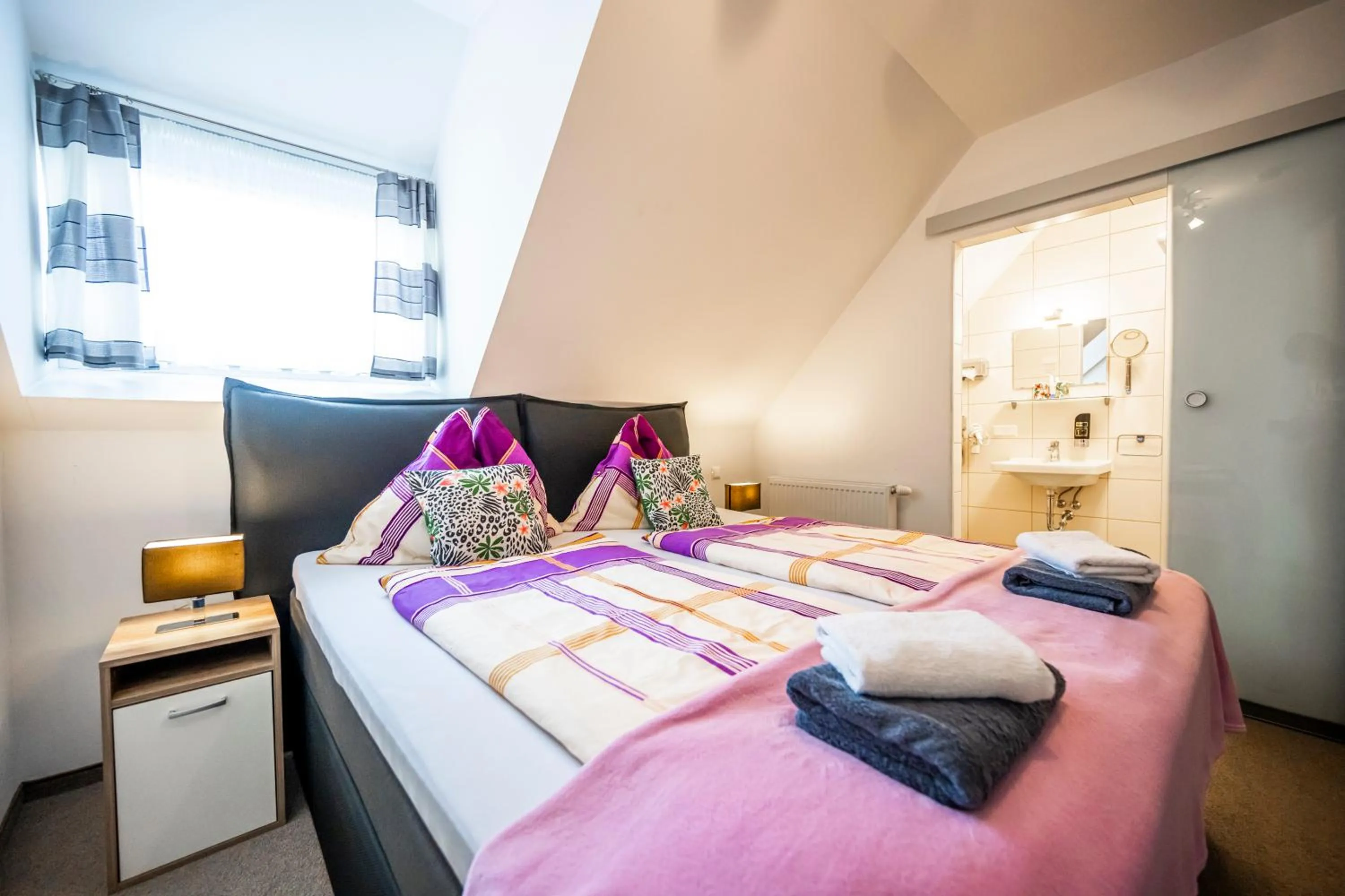 Bed in Die Schlafstube - Bed & Breakfast