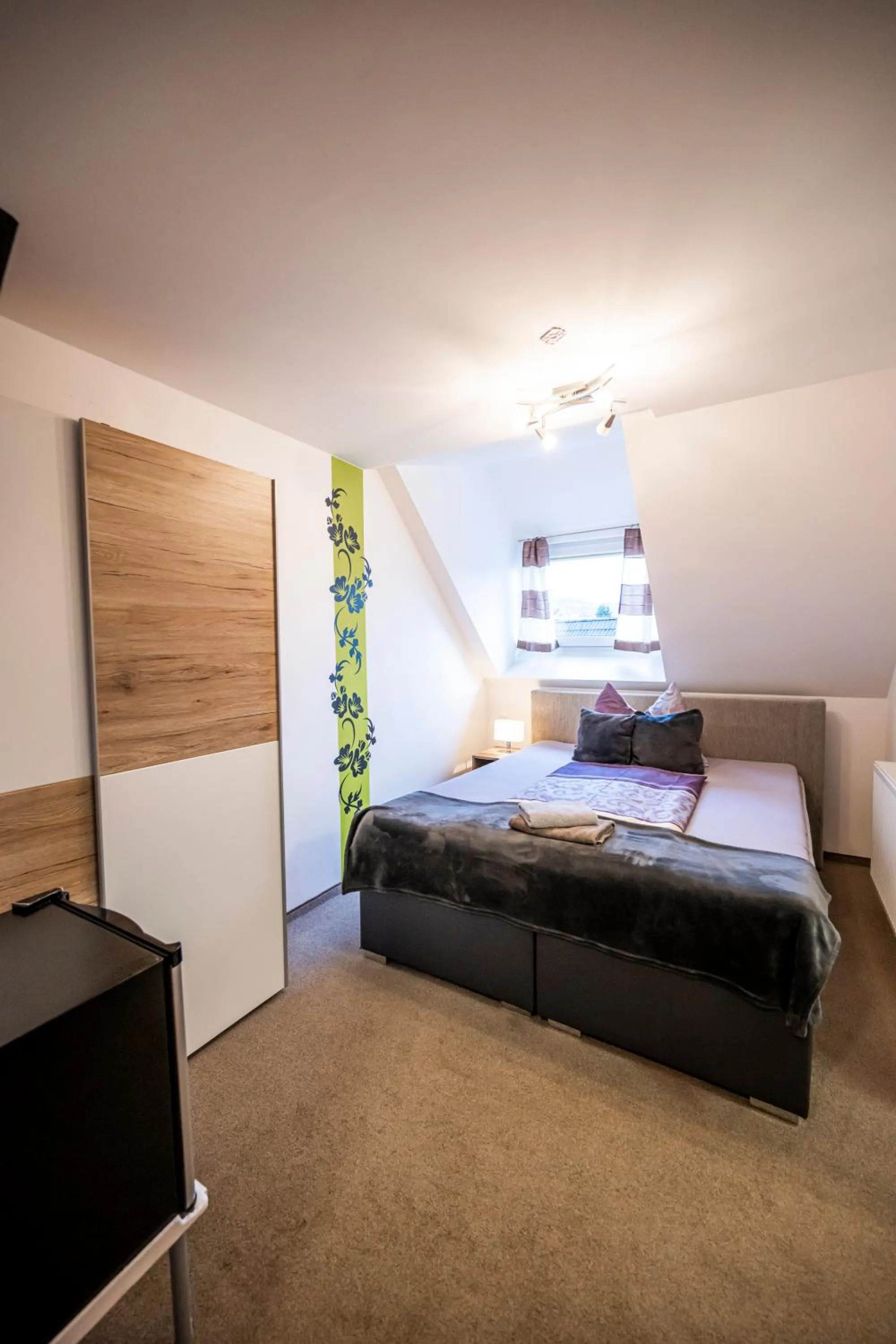 Bed in Die Schlafstube - Bed & Breakfast