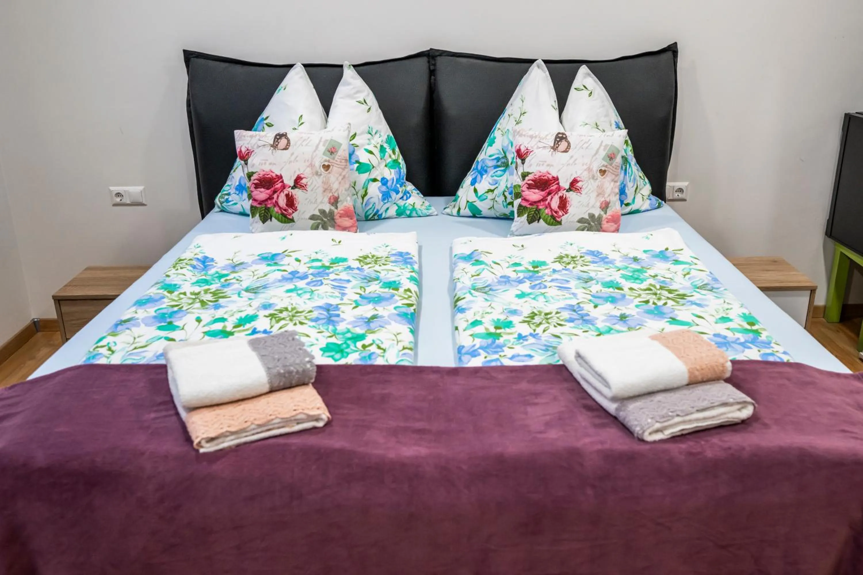 Bed in Die Schlafstube - Bed & Breakfast