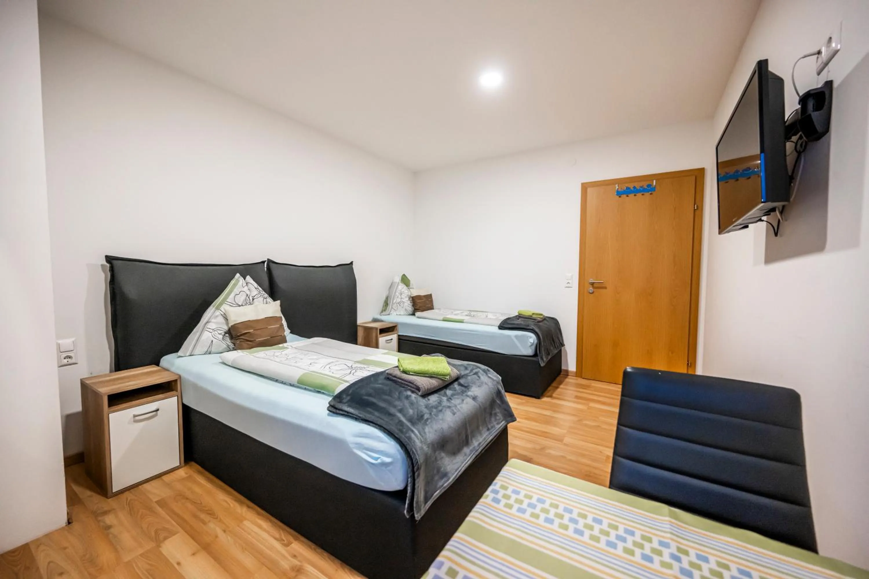 Bed in Die Schlafstube - Bed & Breakfast