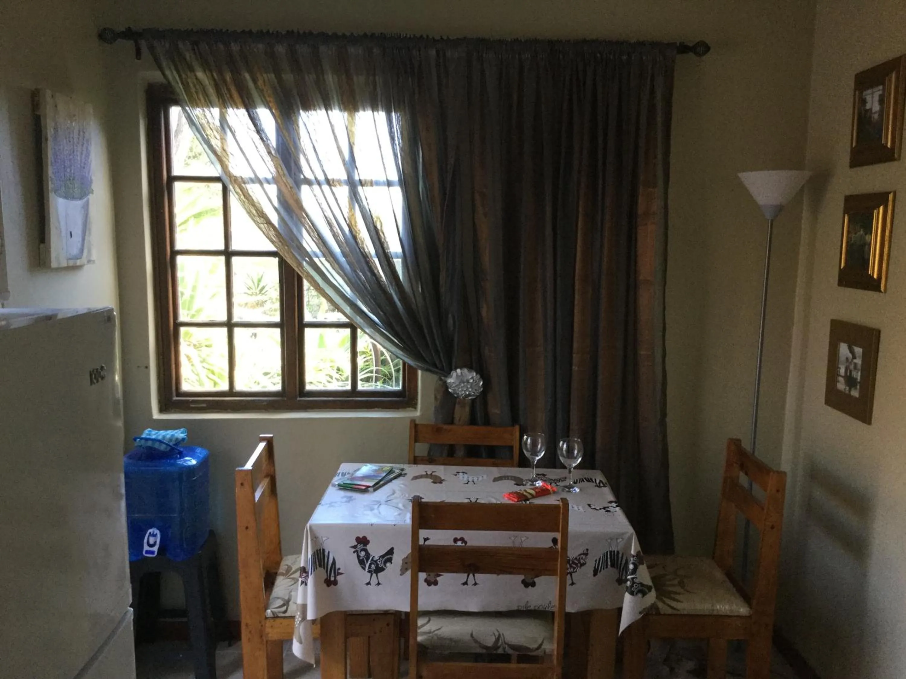 Dining area in The Buddha Garden