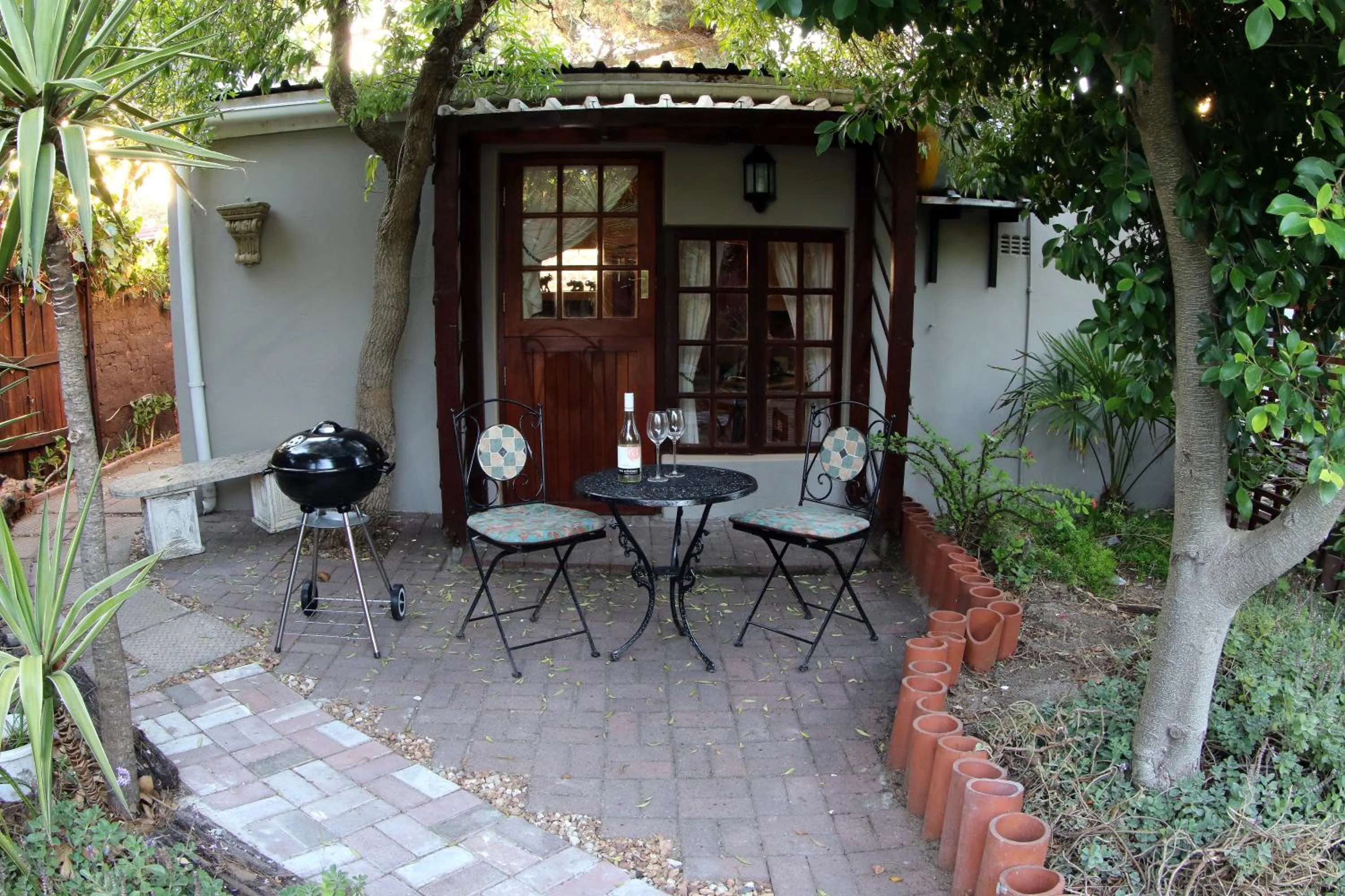 BBQ facilities in The Buddha Garden