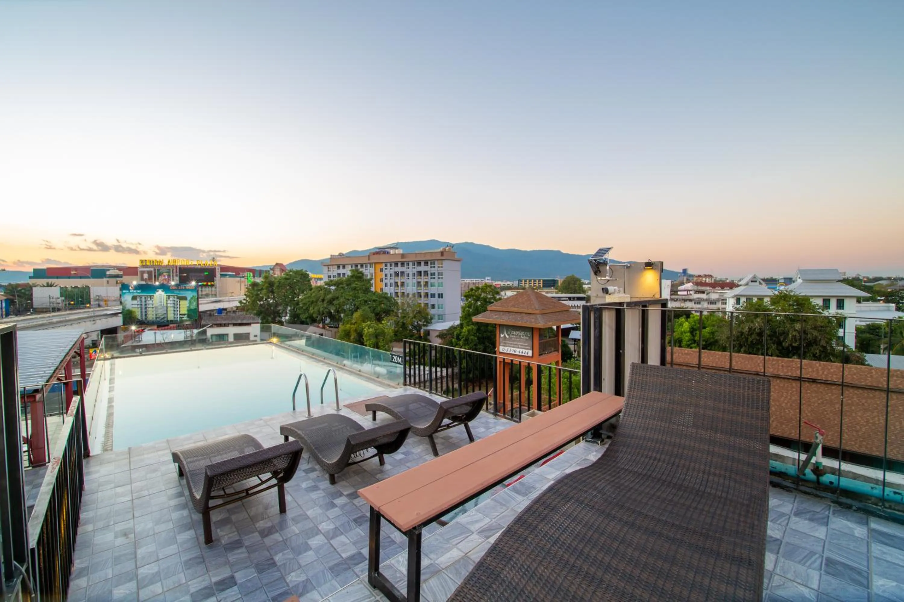 Swimming pool in WE Terminal Hotel