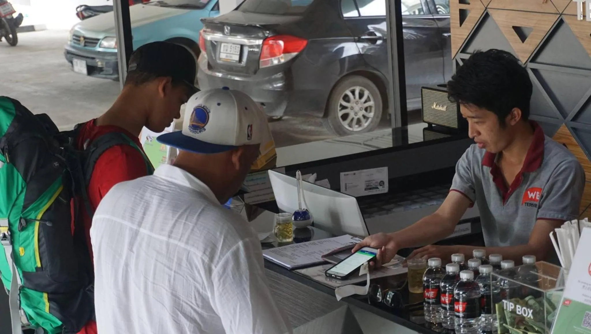 Lobby or reception in WE Terminal Hotel