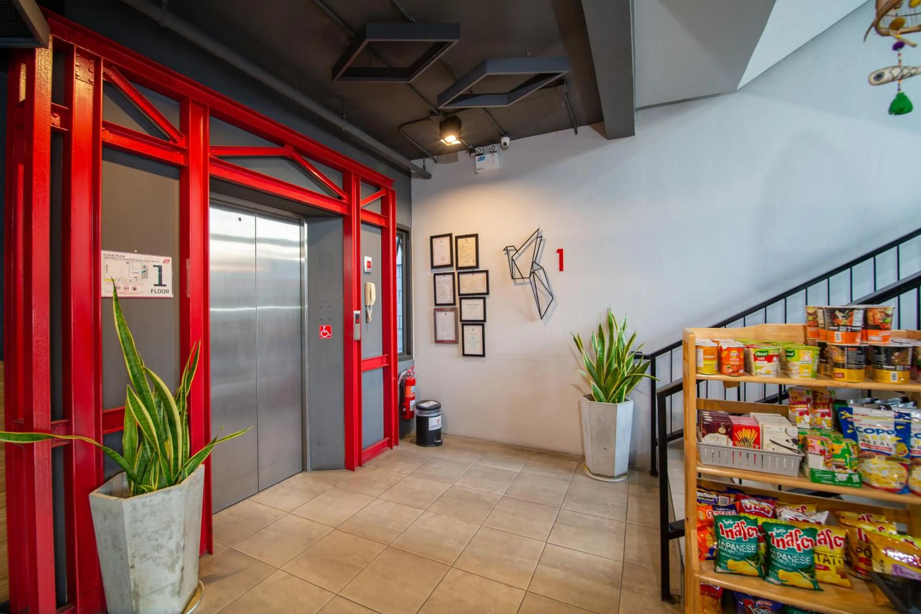 On-site shops in WE Terminal Hotel