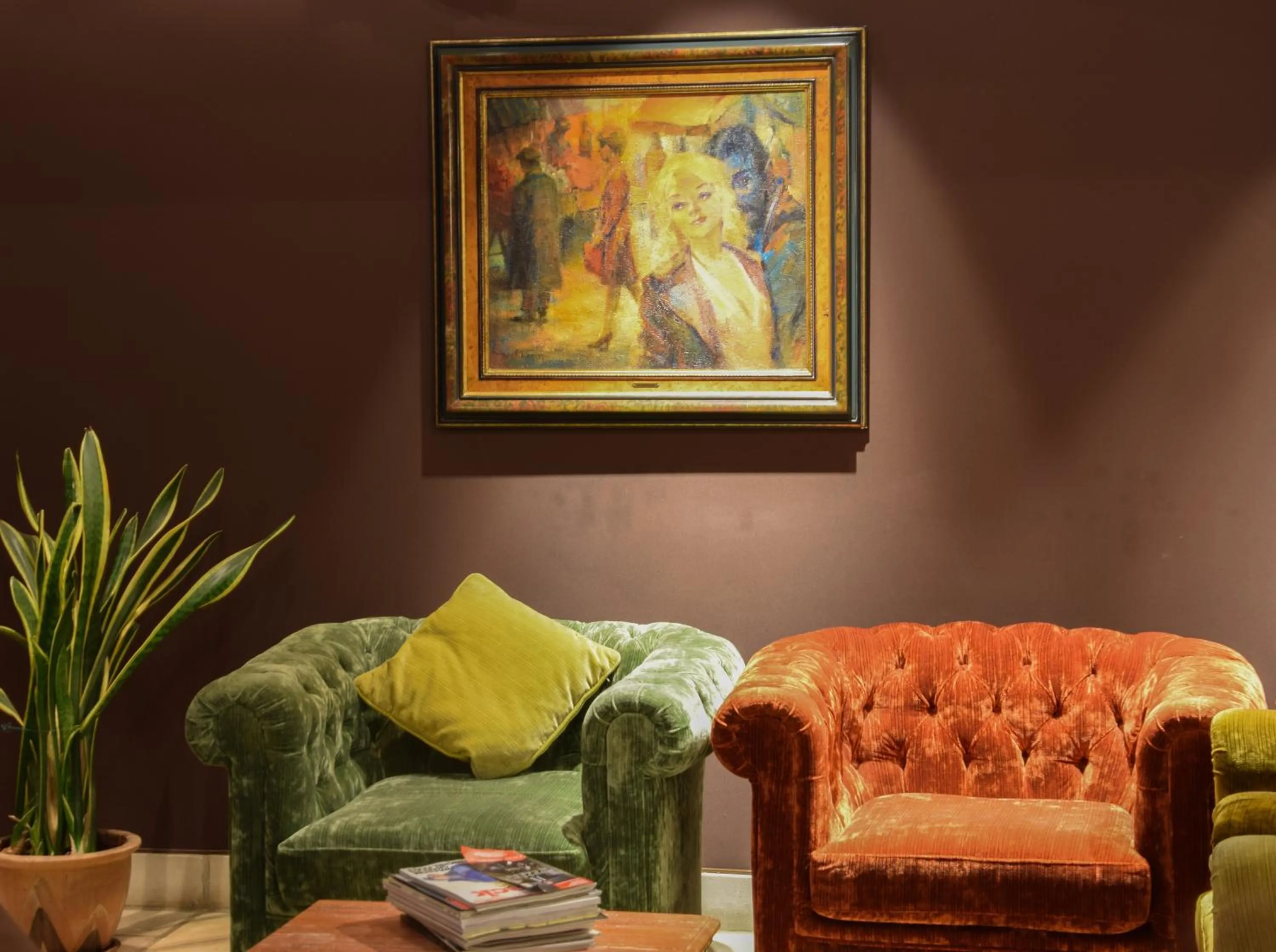 Lobby or reception in Boutique Hotel Die Swaene