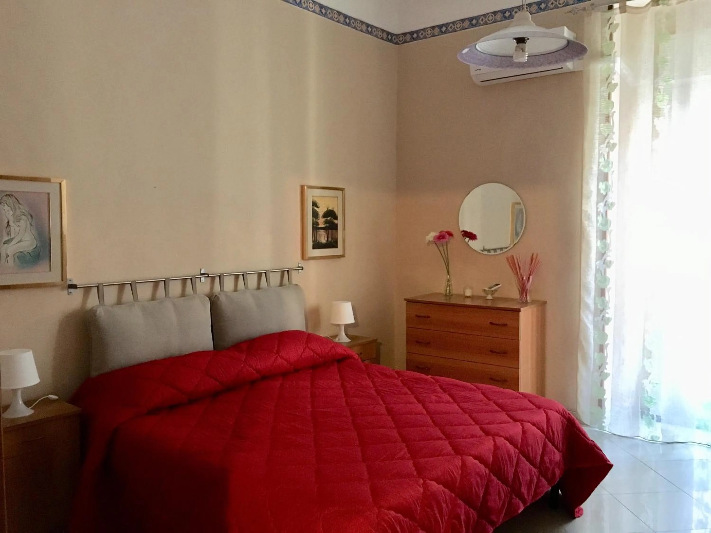 Bedroom, Bed in Large double room in Catania, B&B Le voci del mercato