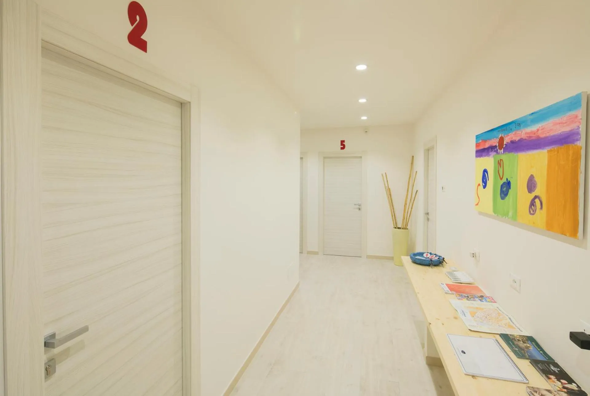 Lobby or reception in Affittacamere Margherita