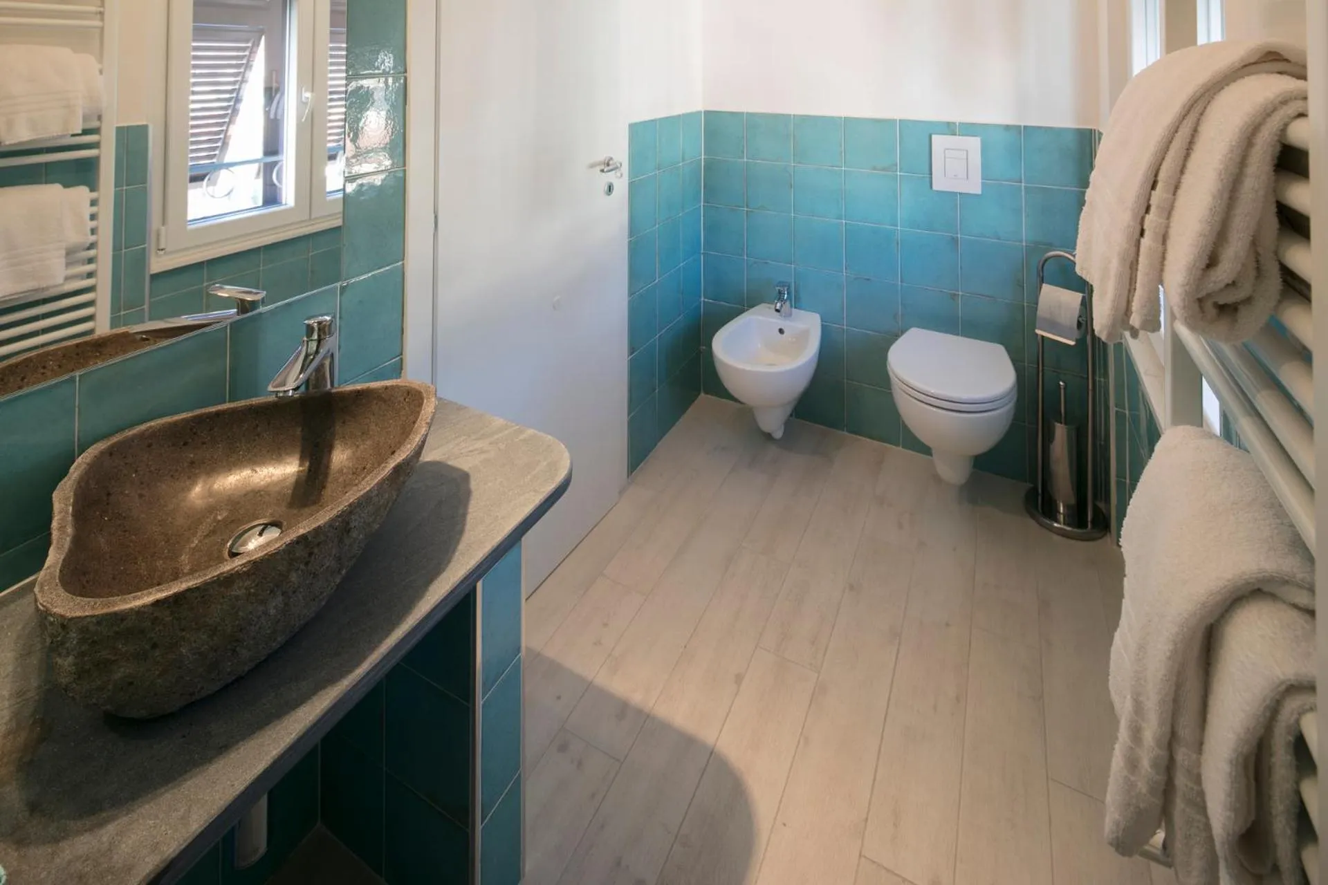 Bathroom in Affittacamere Margherita