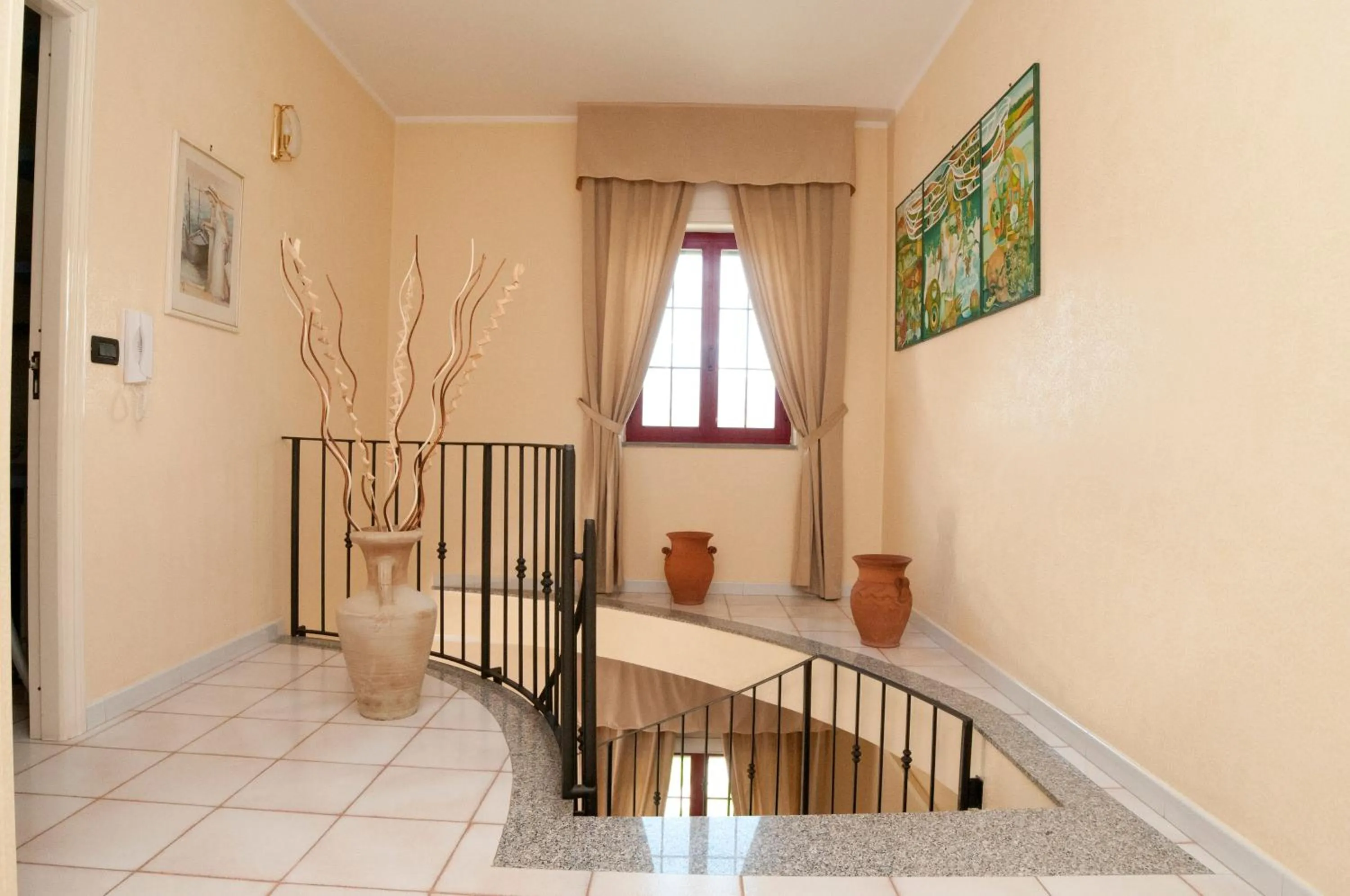 Decorative detail in B&B Villa dei Fiori