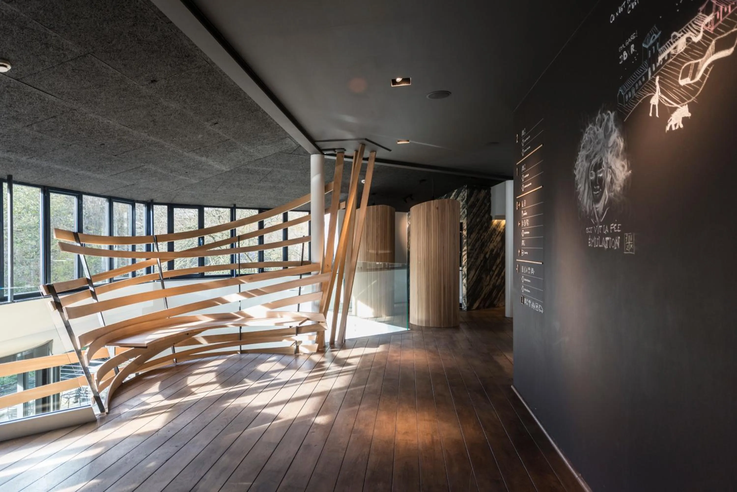 Living room in Hôtel Val de Poix- Logis Hôtel Restaurant