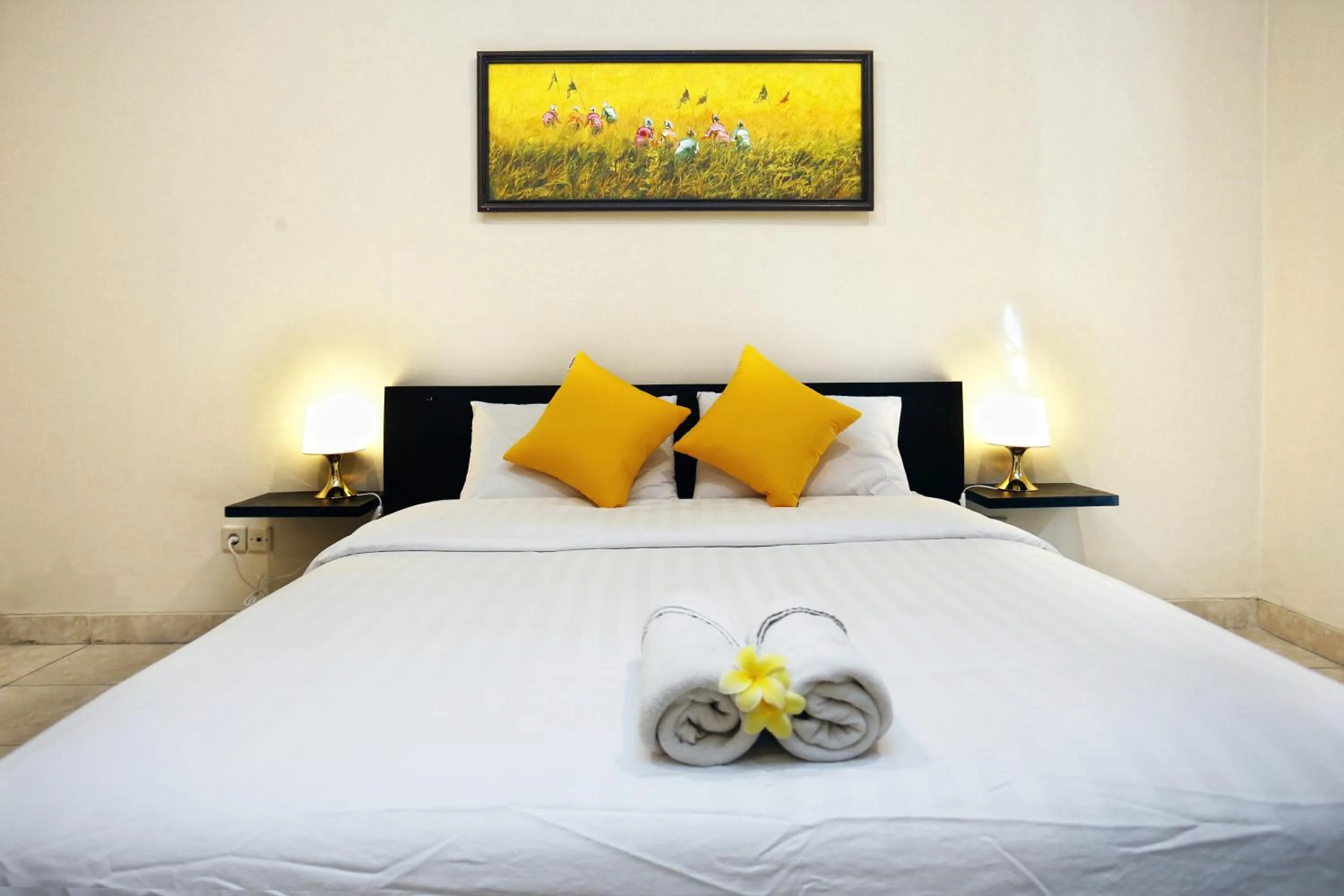 Bed in Cameng Homestay