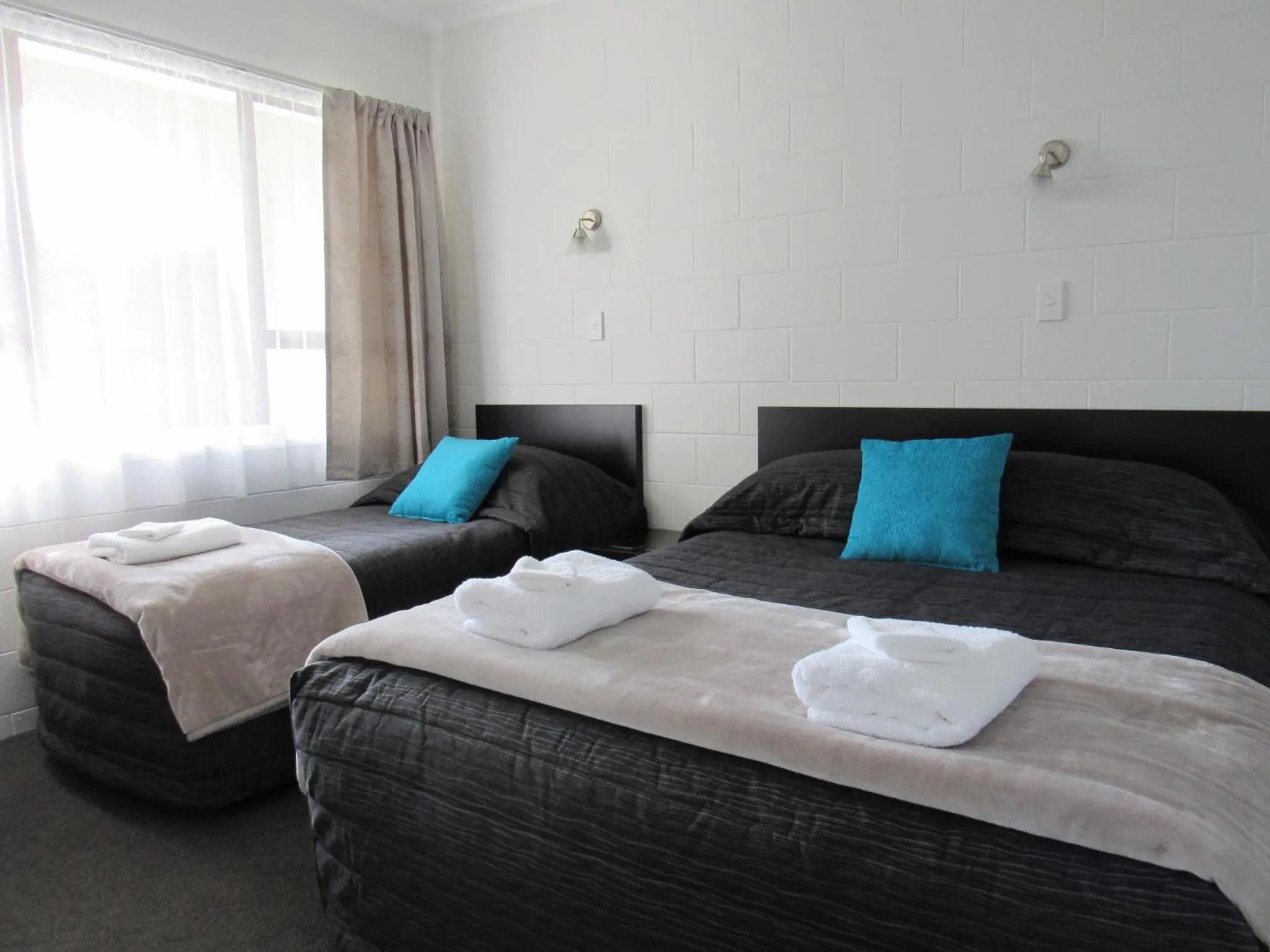 Bed in Matador Motel