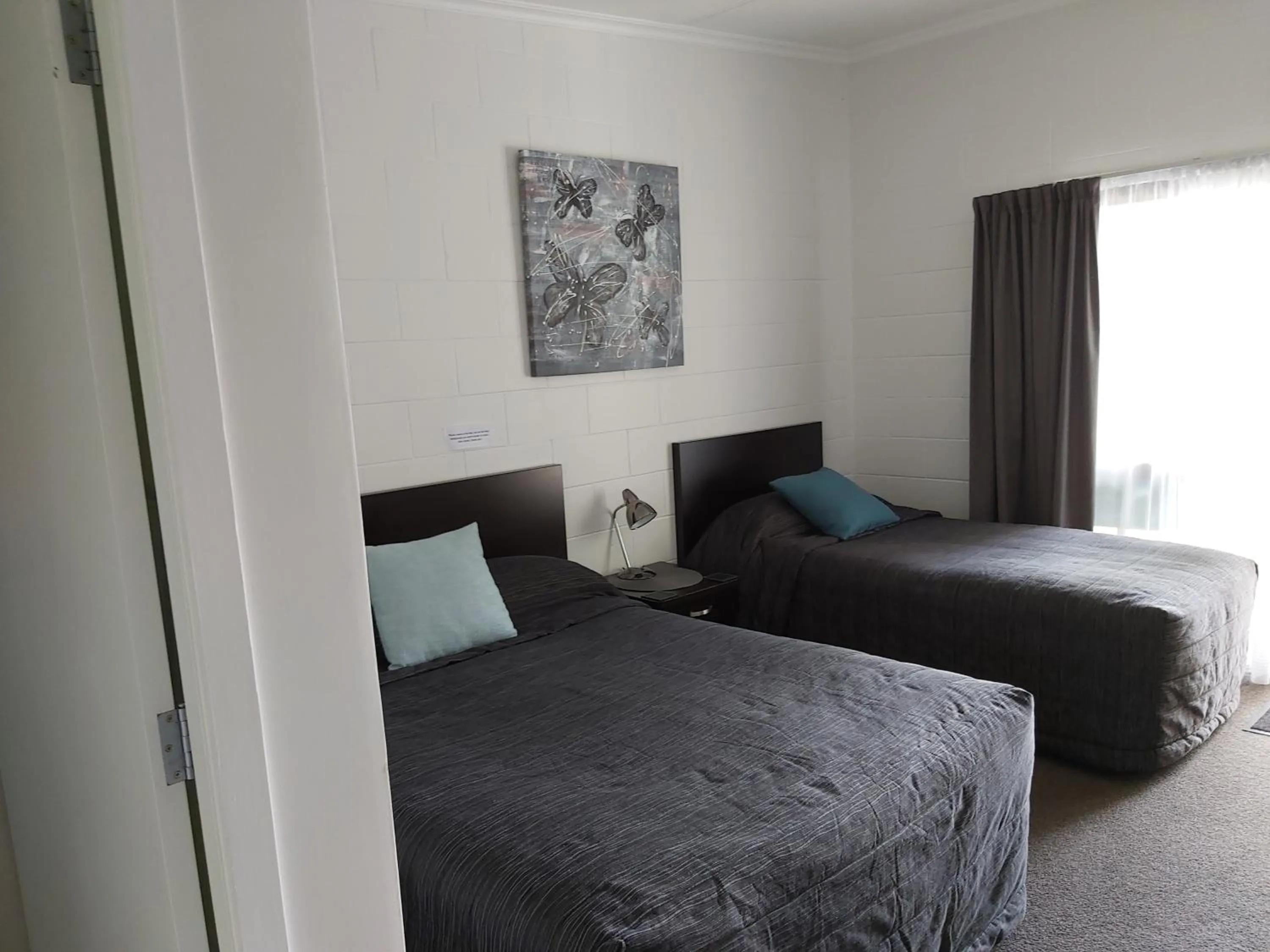 Bed in Matador Motel