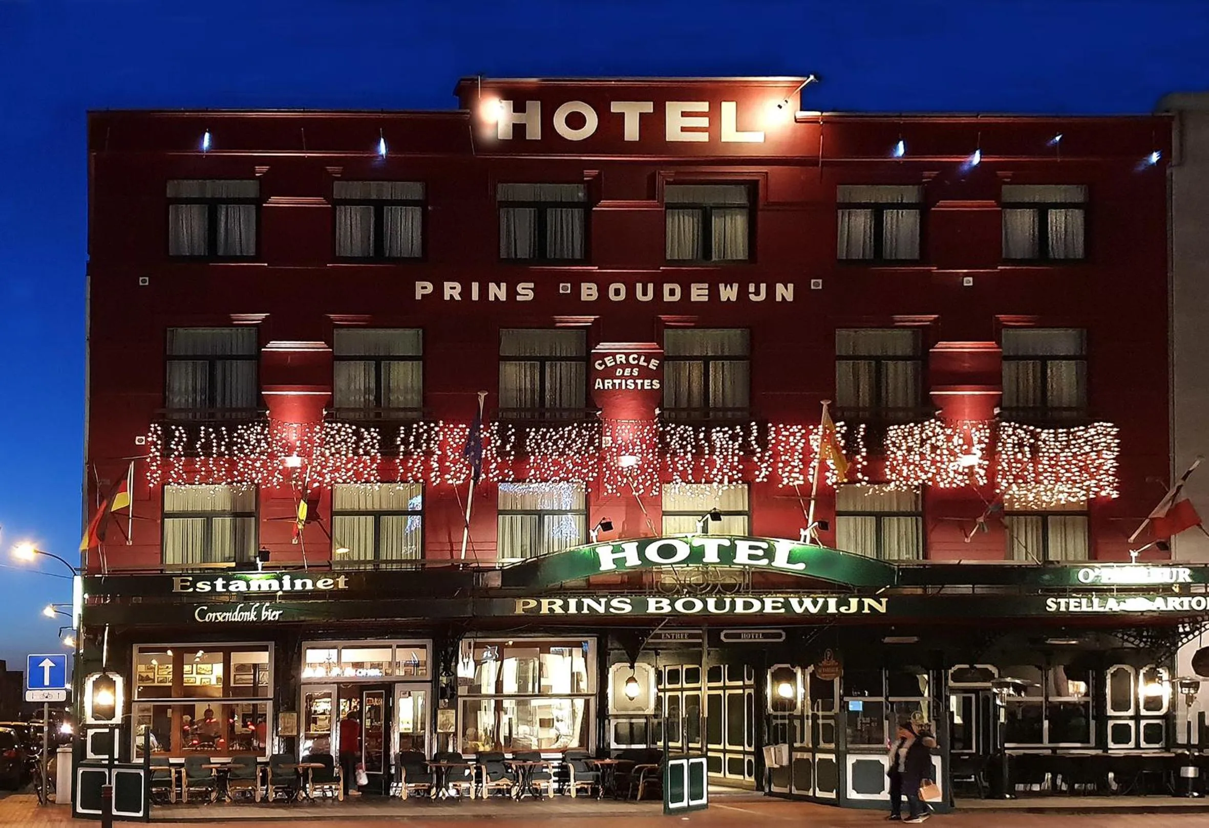 Property building in Hotel Prins Boudewijn