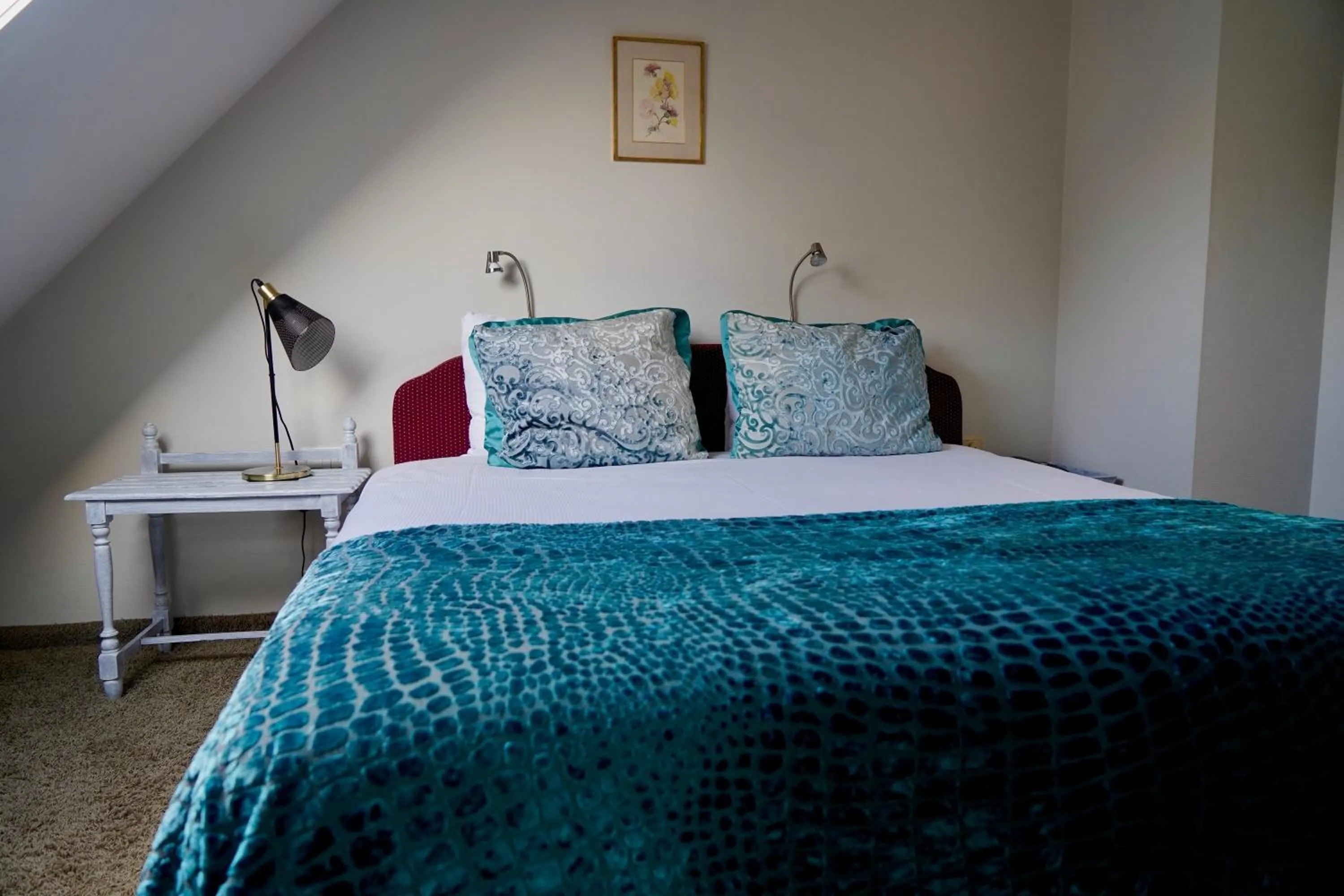 Bedroom, Bed in Hotel Prins Boudewijn