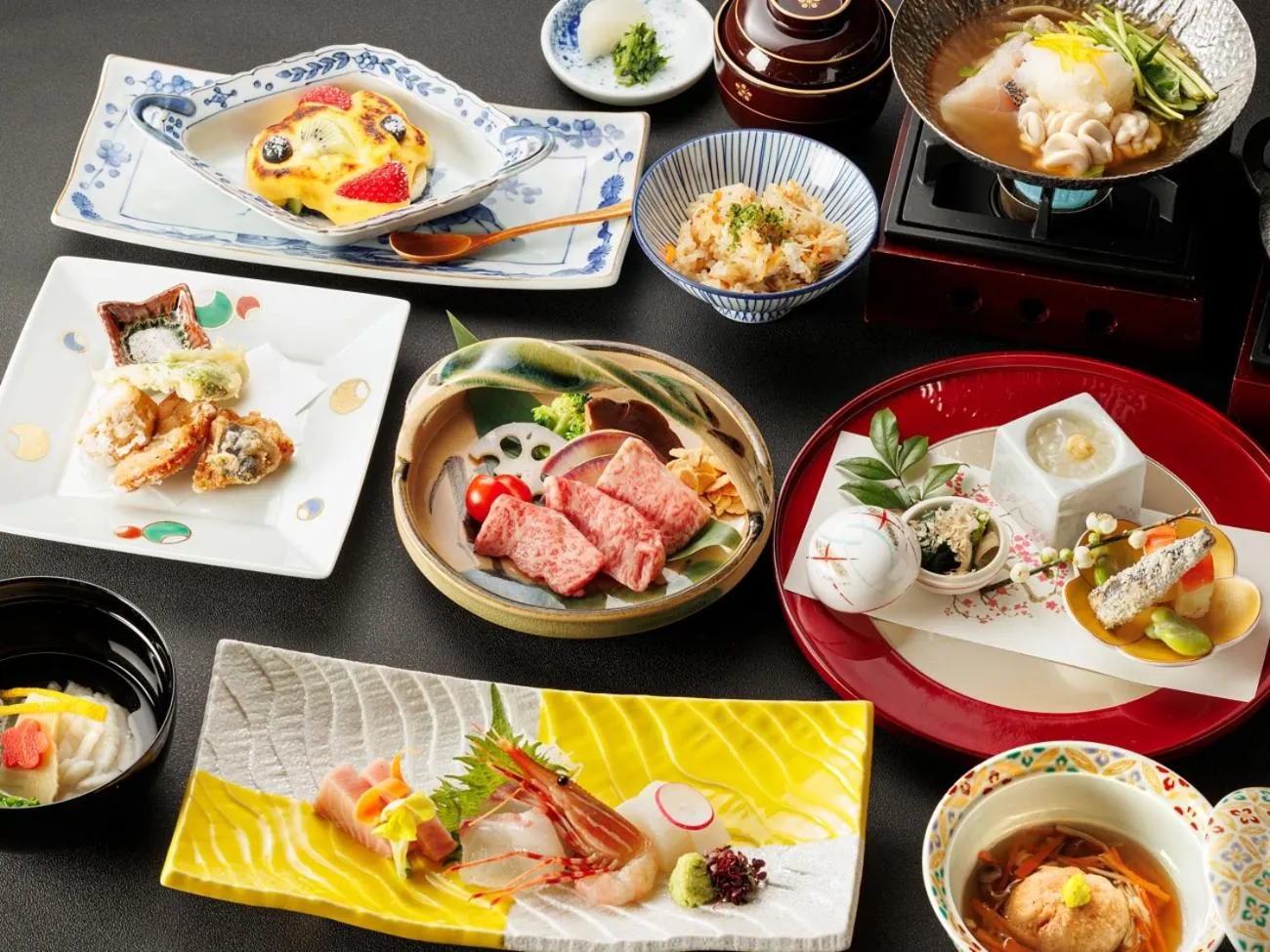 Food in Ryotei Jyusouya