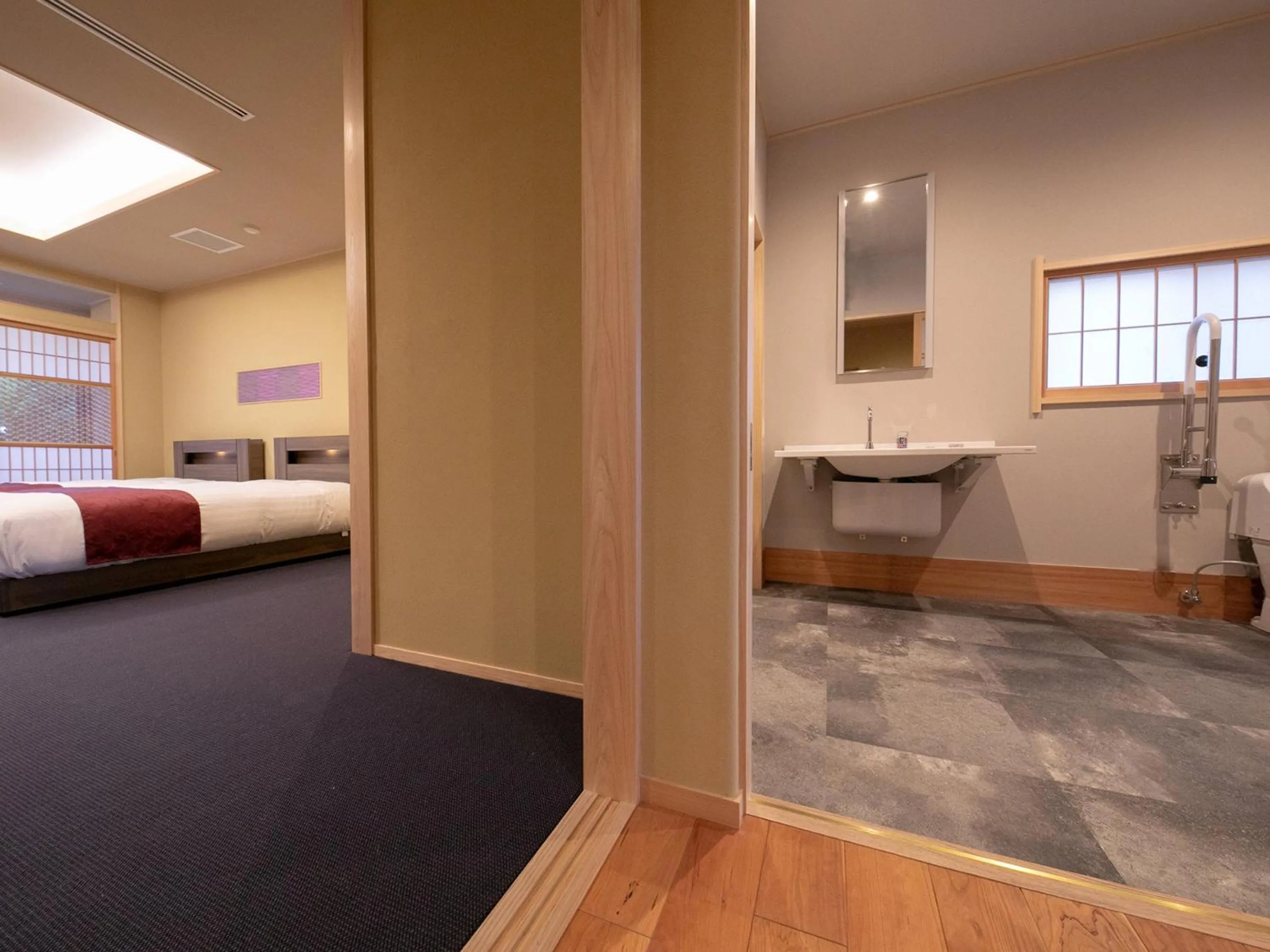 Photo of the whole room, Bed in Ryotei Jyusouya