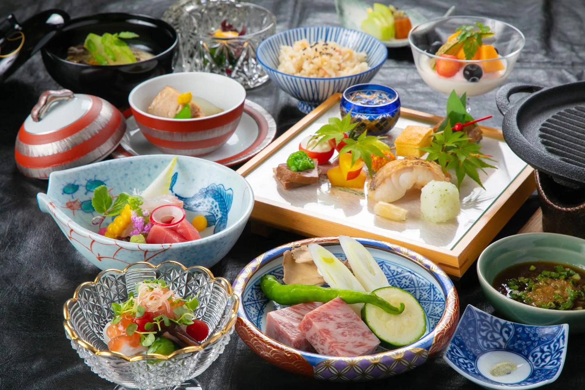 Dinner in Ryotei Jyusouya