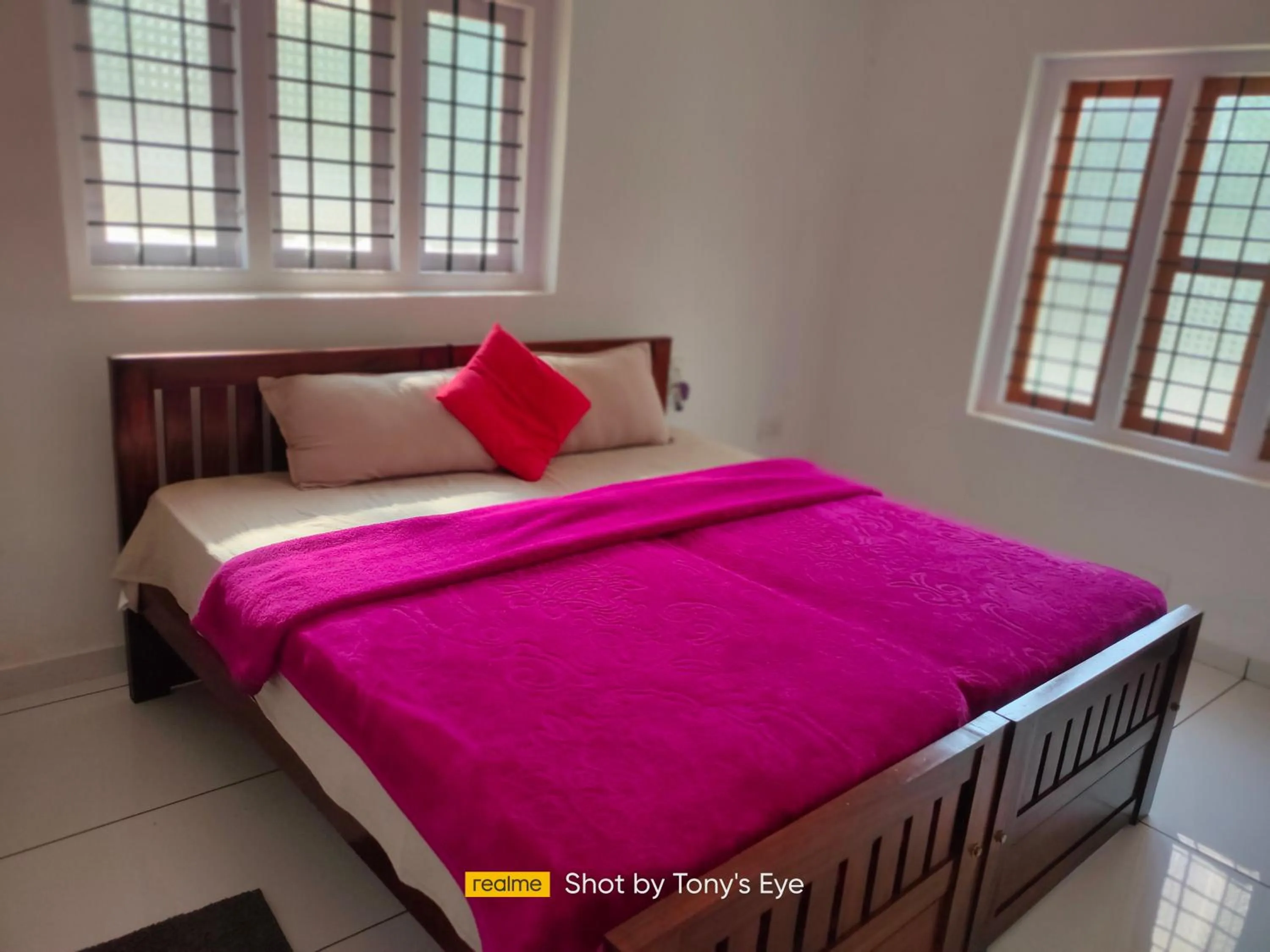 Bed in Gooseberry Family Retreats - Wayanad by KARAPUZHA RESORTS