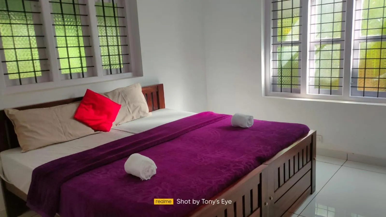 Bed in Gooseberry Family Retreats - Wayanad by KARAPUZHA RESORTS