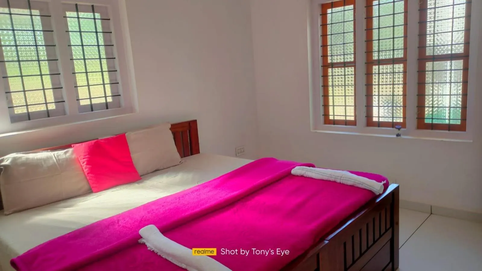 Bed in Gooseberry Family Retreats - Wayanad by KARAPUZHA RESORTS