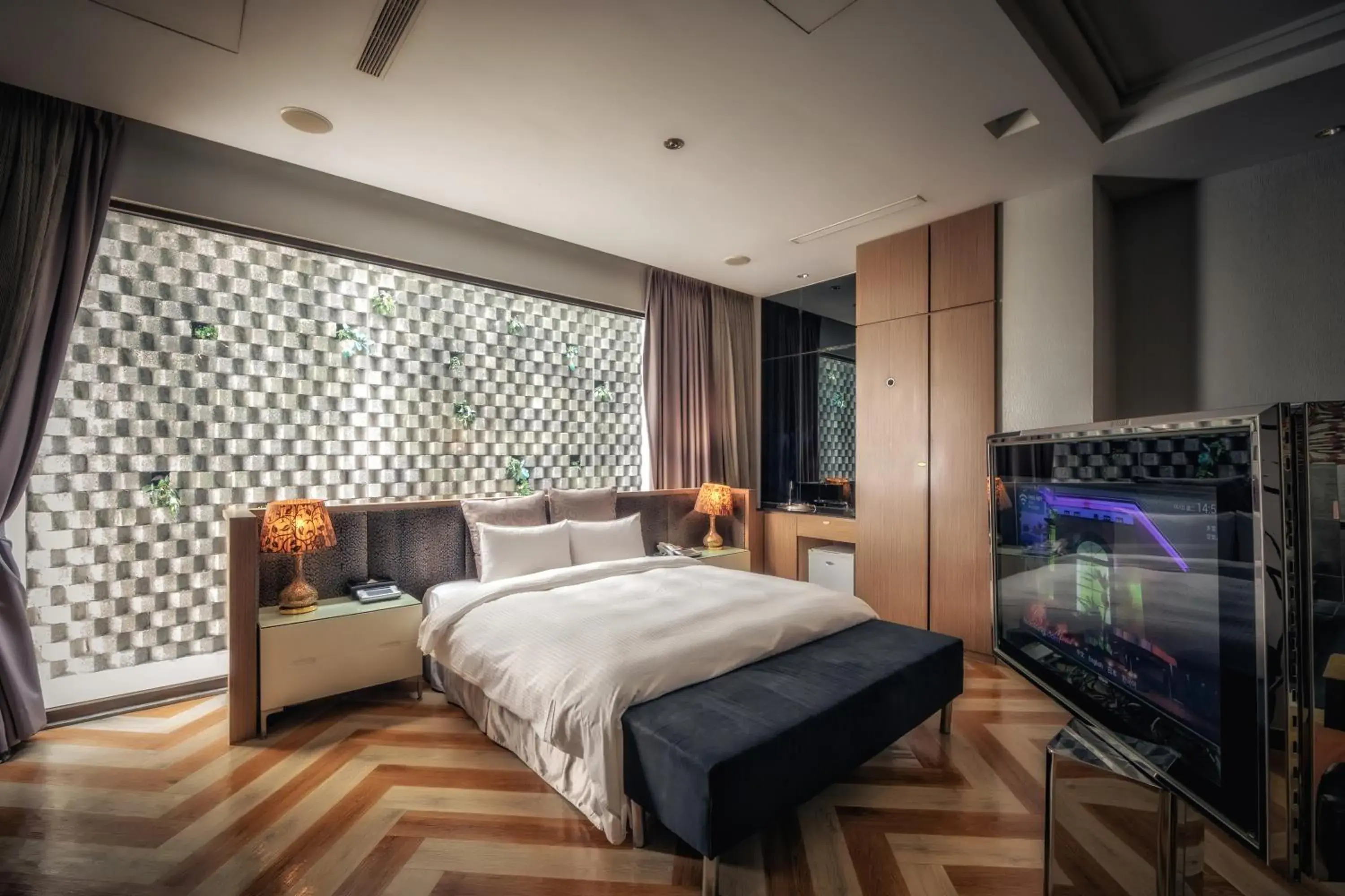 Photo of the whole room, Bed in Bali Motel - Zhongli Photo of the whole room, Bed in Bali Motel - Zhongli