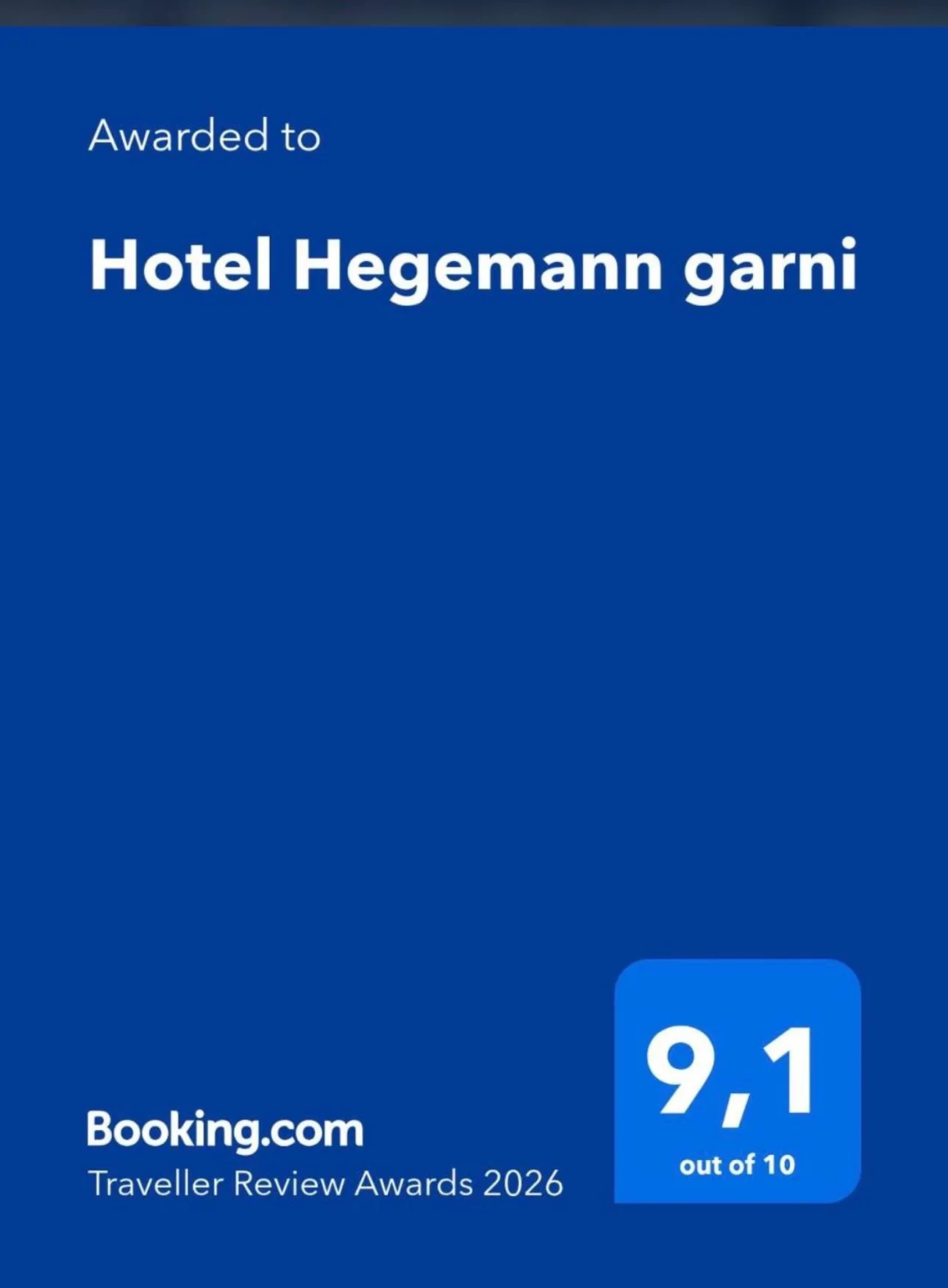 Hotel Hegemann garni